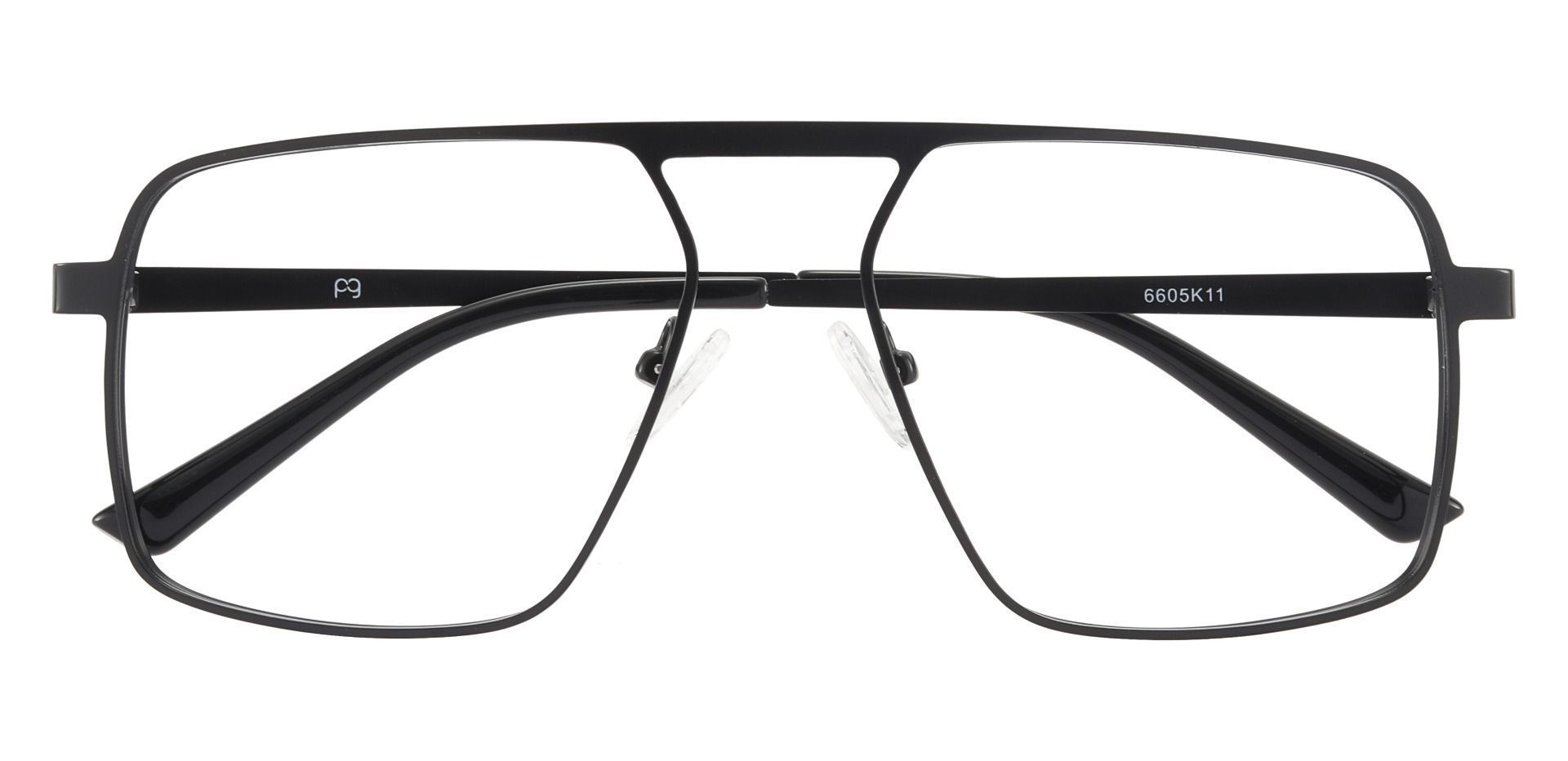 Minto Aviator Prescription Glasses Black Mens Eyeglasses Payne Glasses 2276