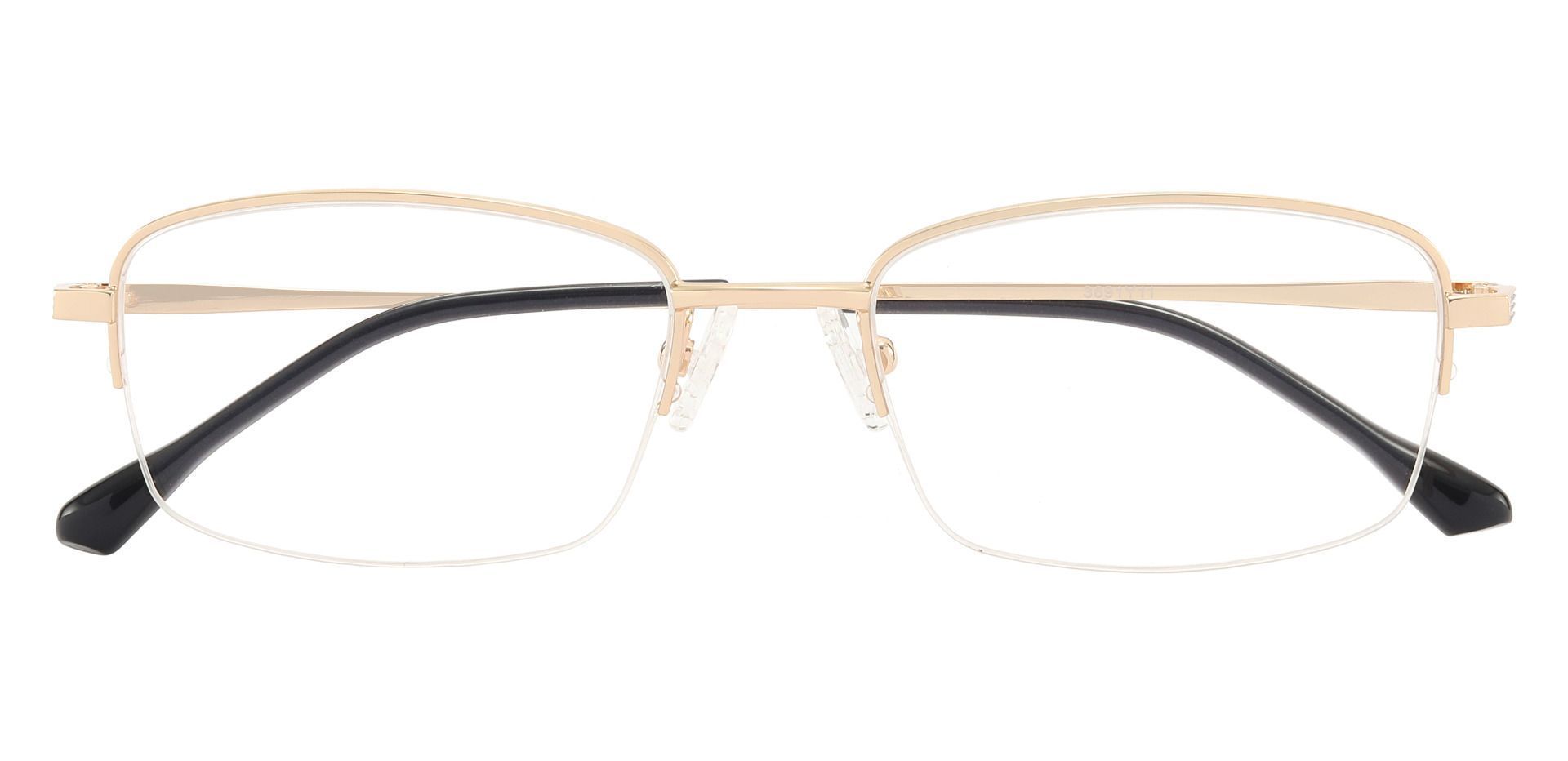 Lima Rectangle Progressive Glasses - Gold