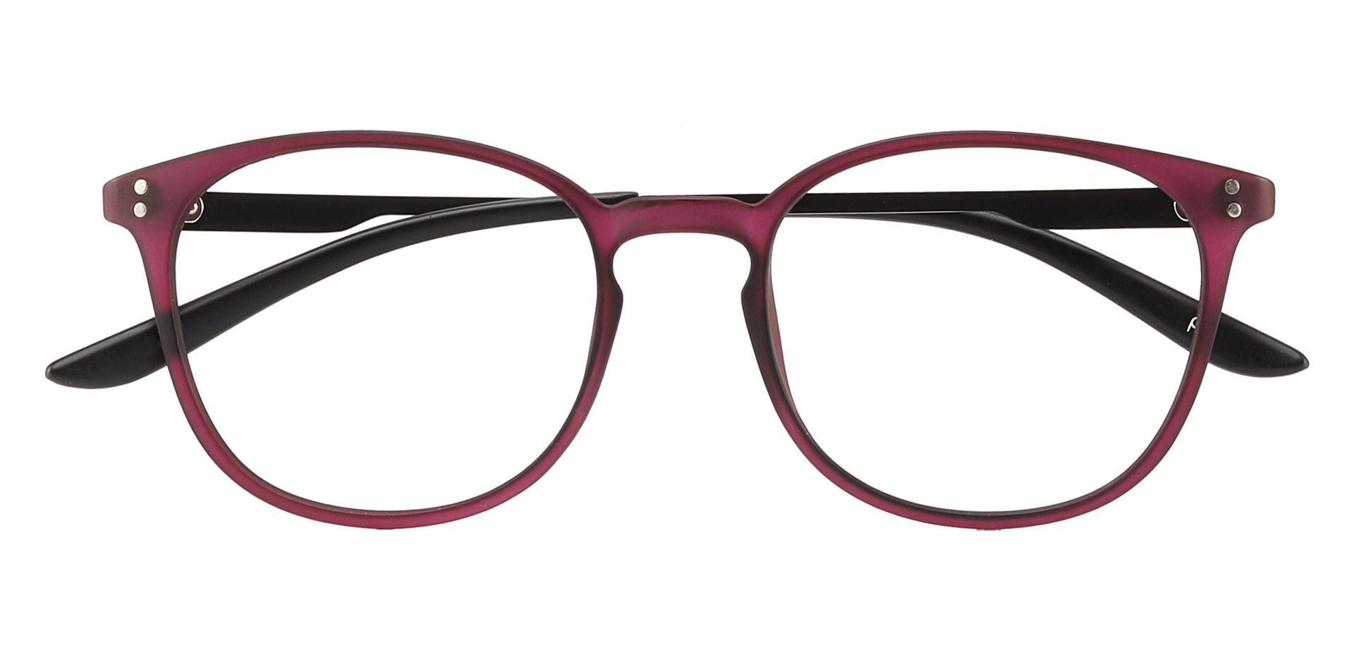 Oberlin Oval Non-Rx Glasses - Purple