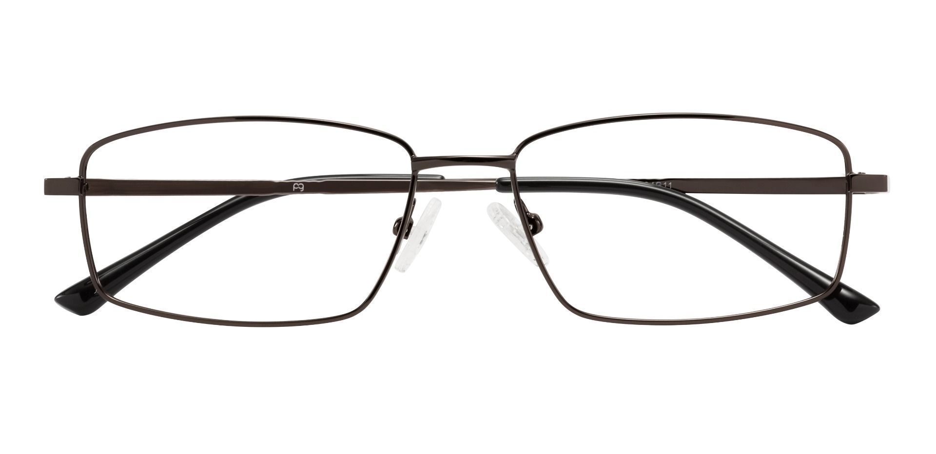 Fargo Rectangle Lined Bifocal Glasses - Gray