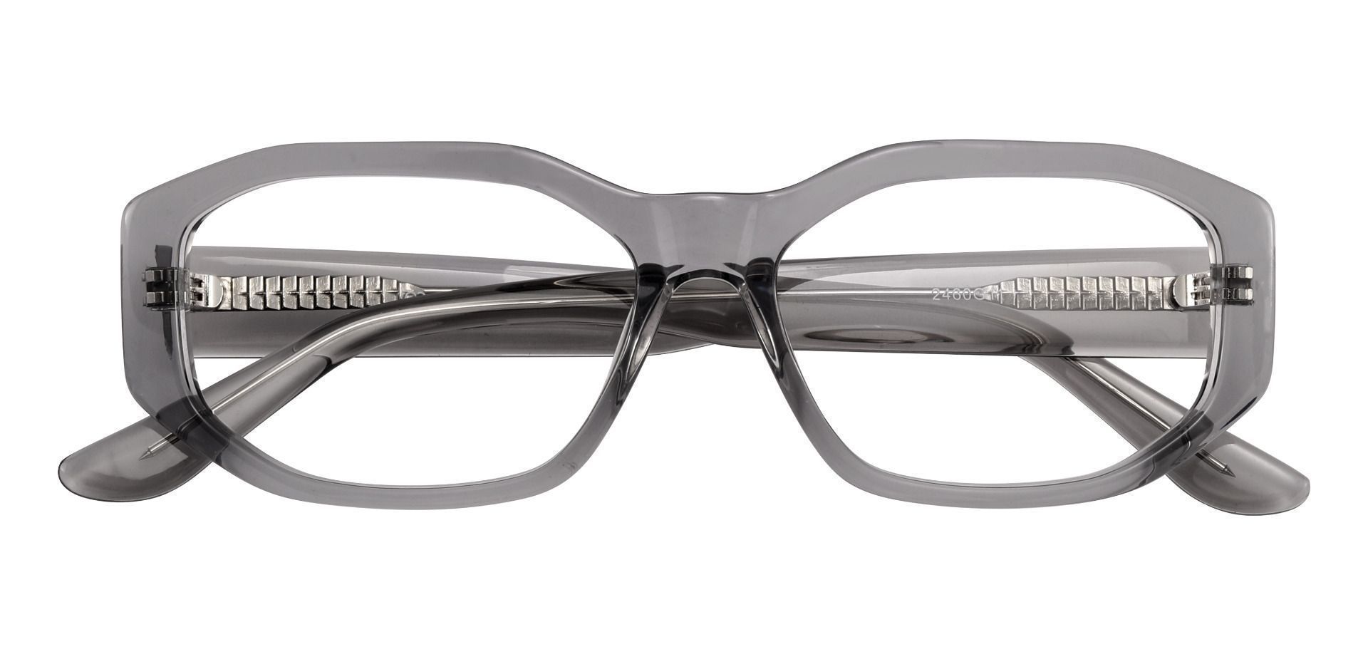 Sayre Rectangle Prescription Glasses - Gray