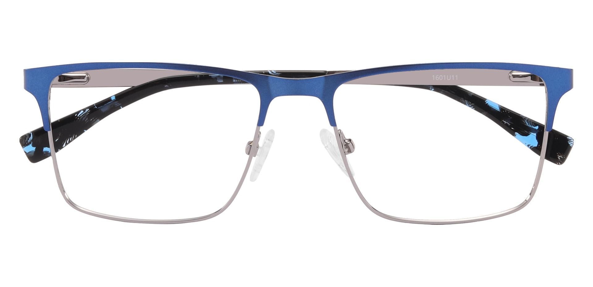 Yukon Square Non-Rx Glasses - Blue
