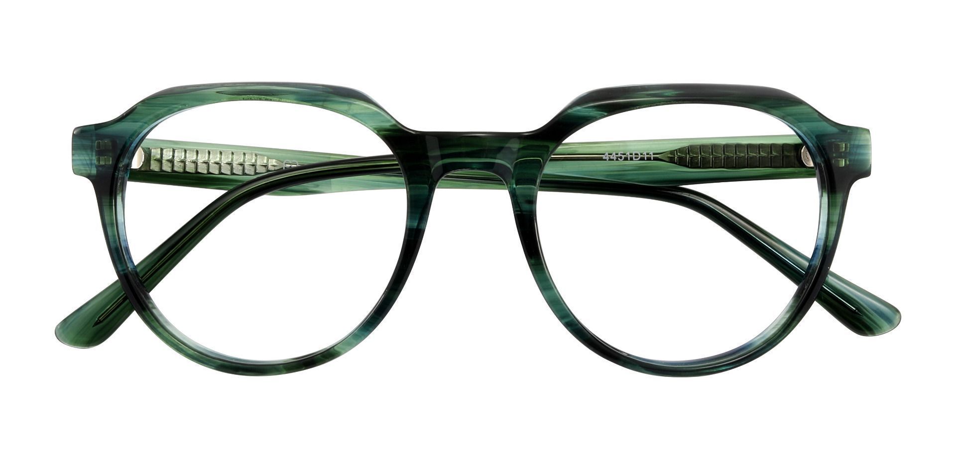 Alfalfa Oval Prescription Glasses - Green