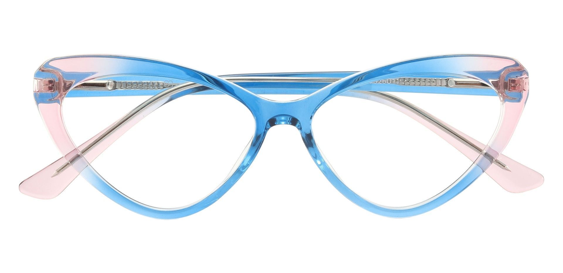 Avonlea Cat Eye Prescription Glasses - Blue