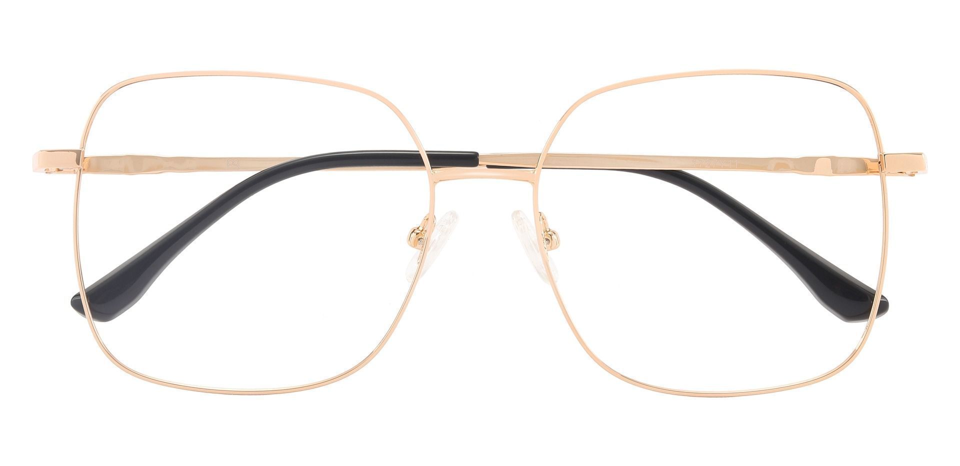 Sanborn Square Prescription Glasses - Gold