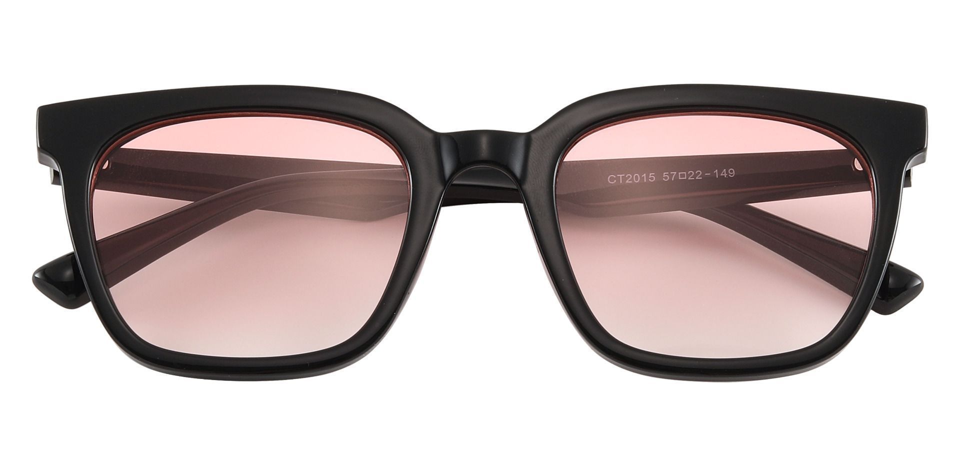 Melanie Square Pink Non-Rx Sunglasses