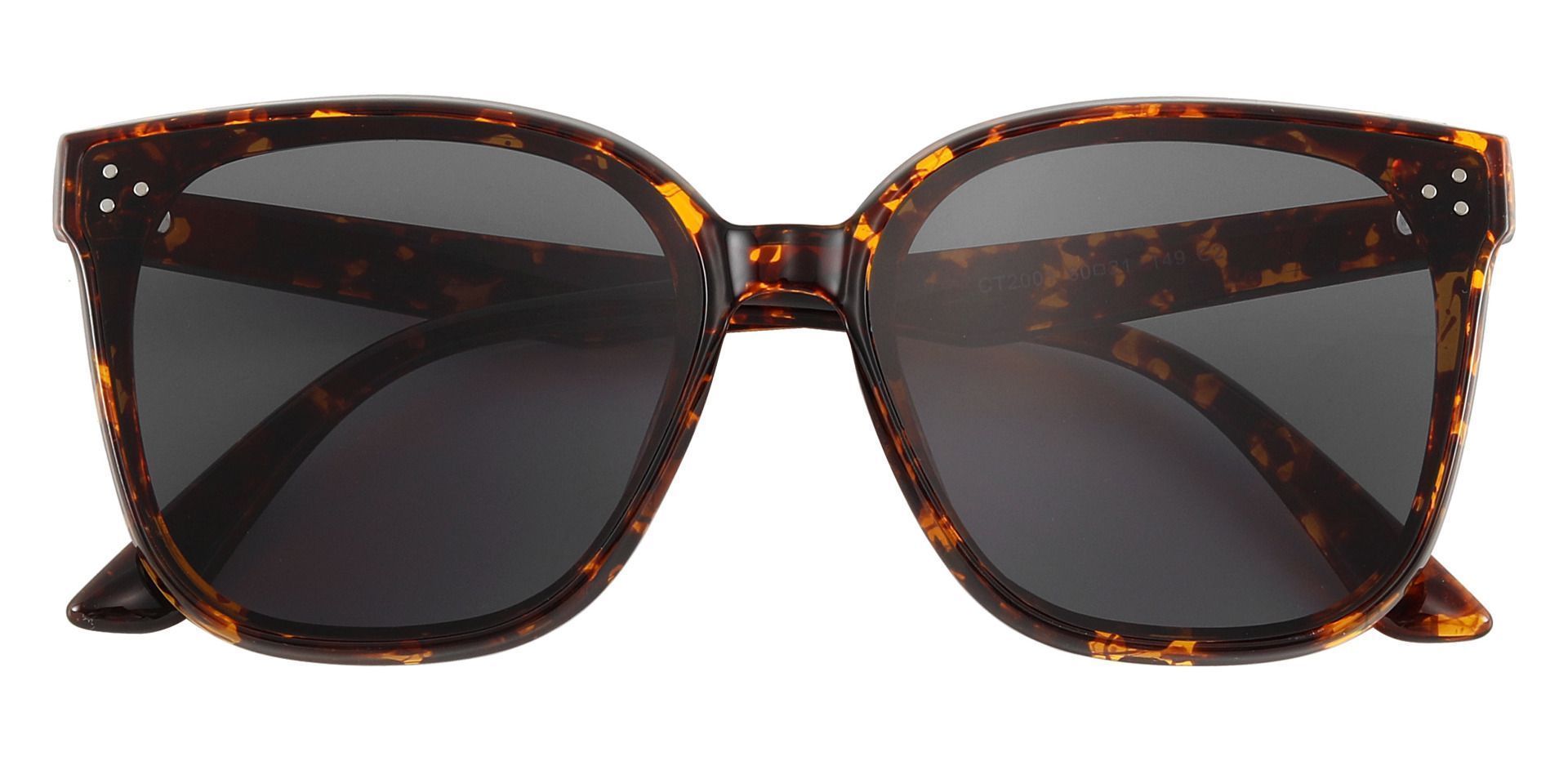 Rabia Square Tortoise Non-Rx Sunglasses