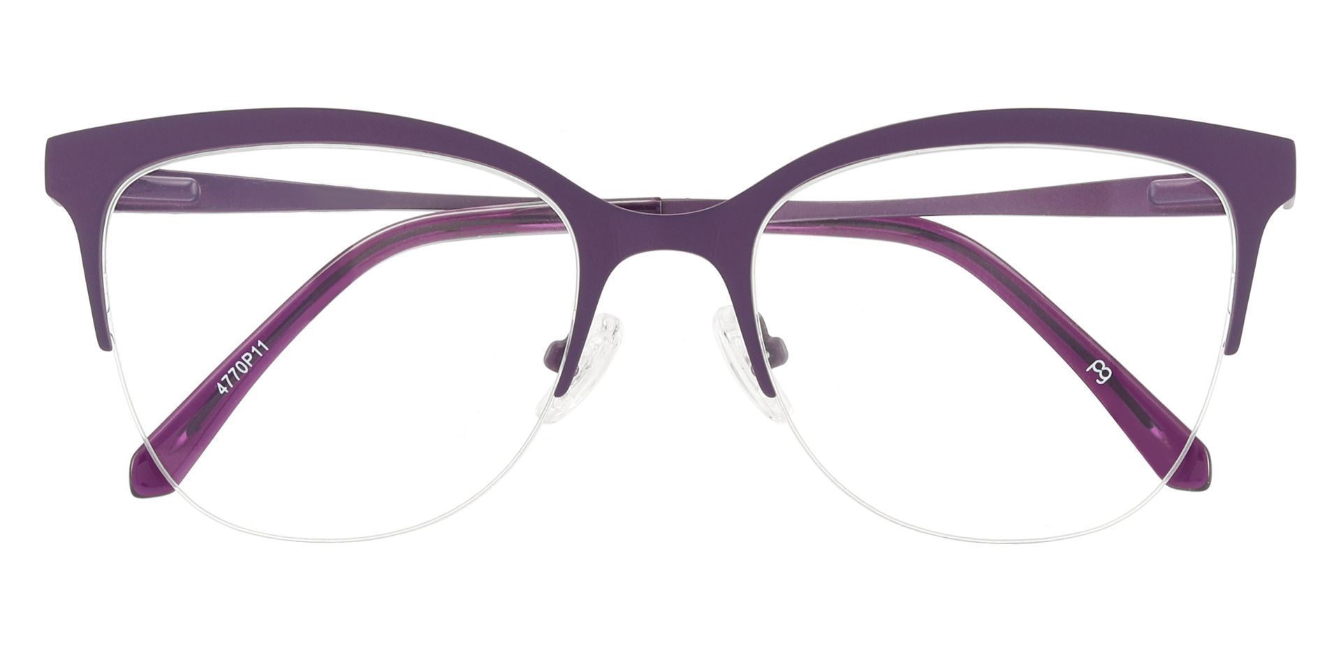 Winnie Oval Prescription Glasses - Purple