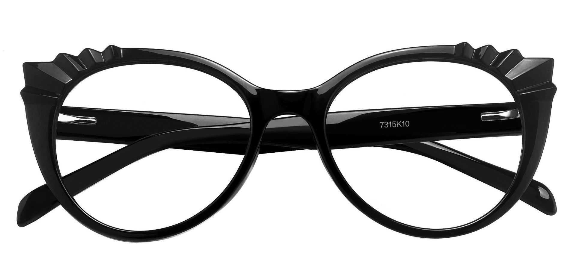 Hillcrest Cat Eye Prescription Glasses - Black
