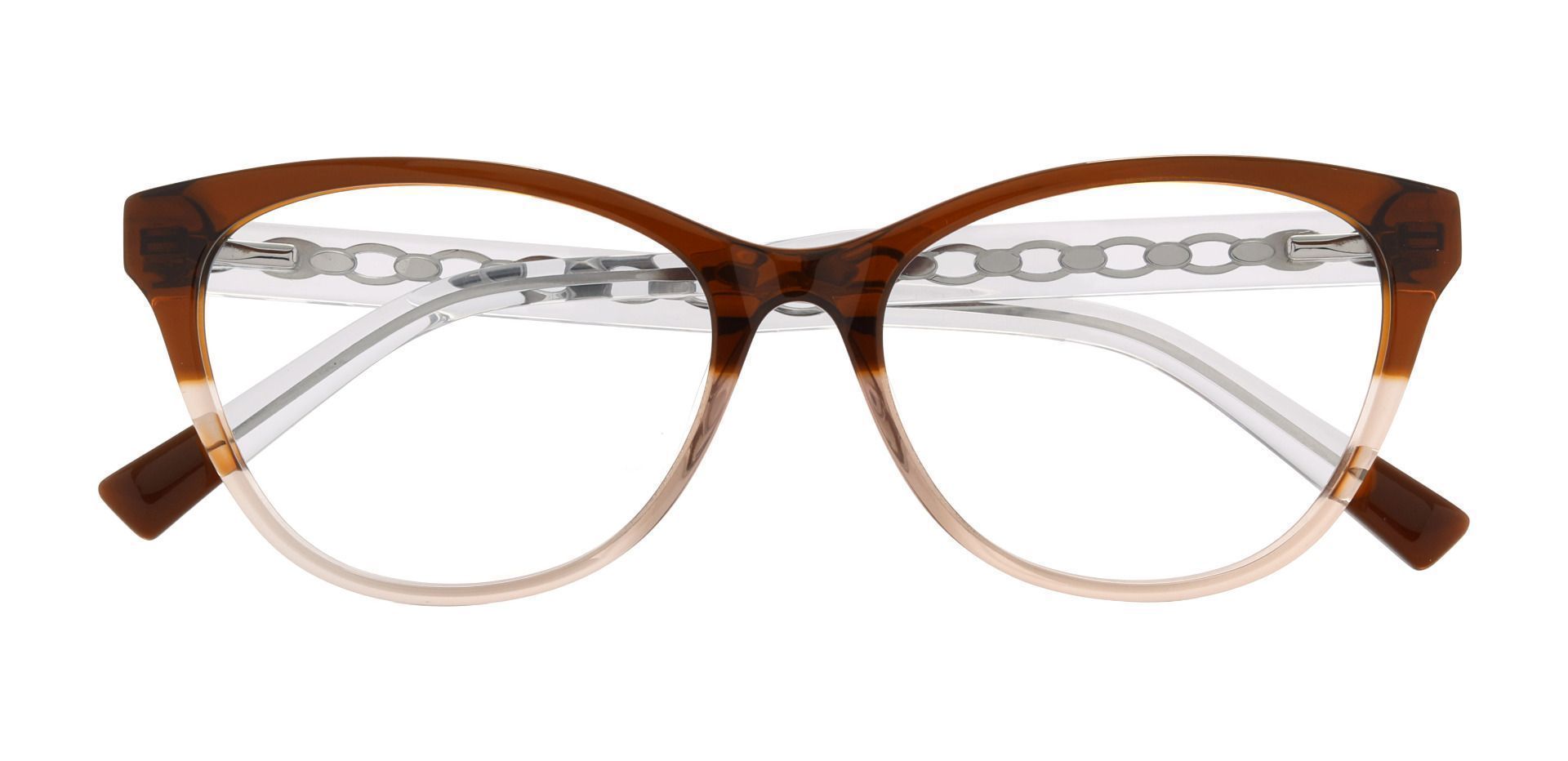 Knoxville Cat Eye Prescription Glasses Brown Women's Eyeglasses