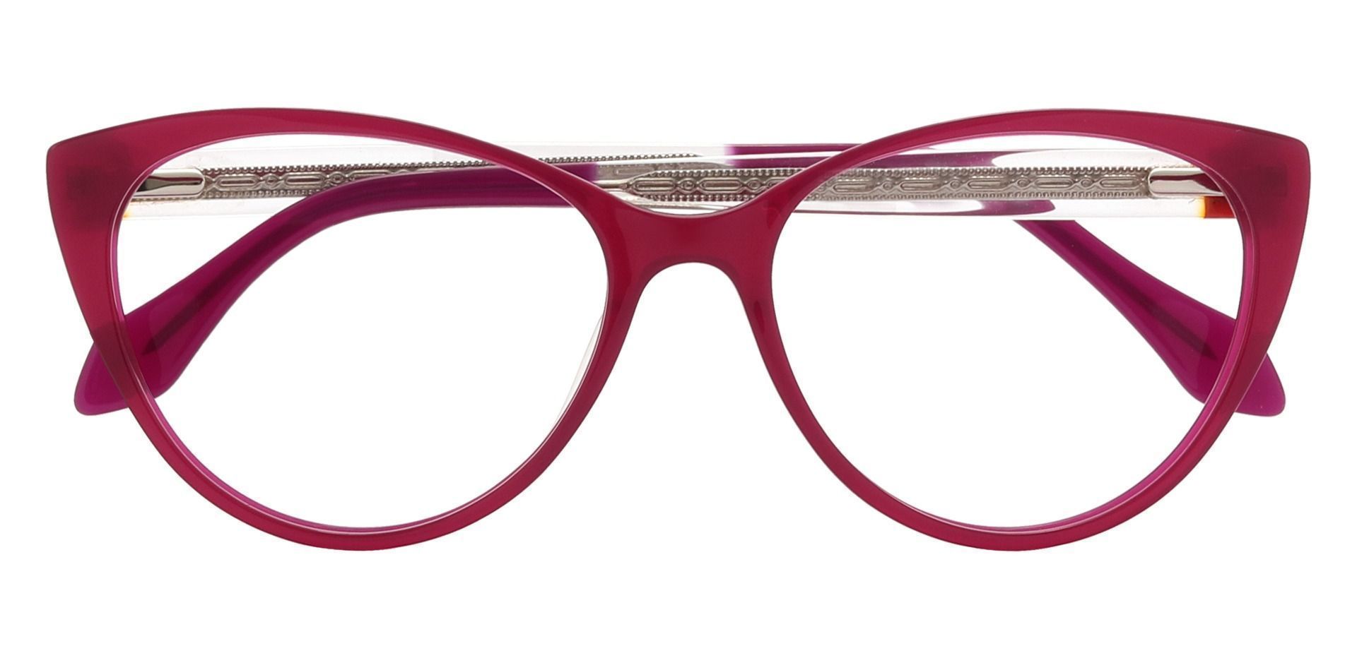 Laramie Cat Eye Prescription Glasses - Red