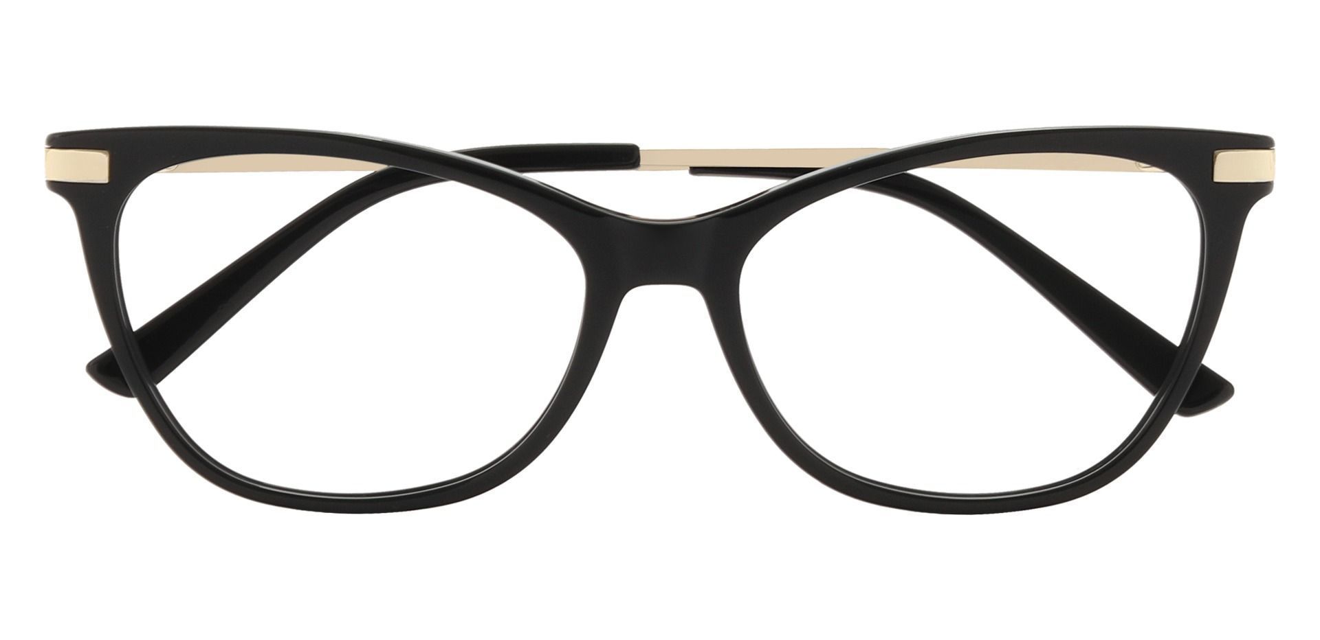 Alma Cat Eye Prescription Glasses - Black