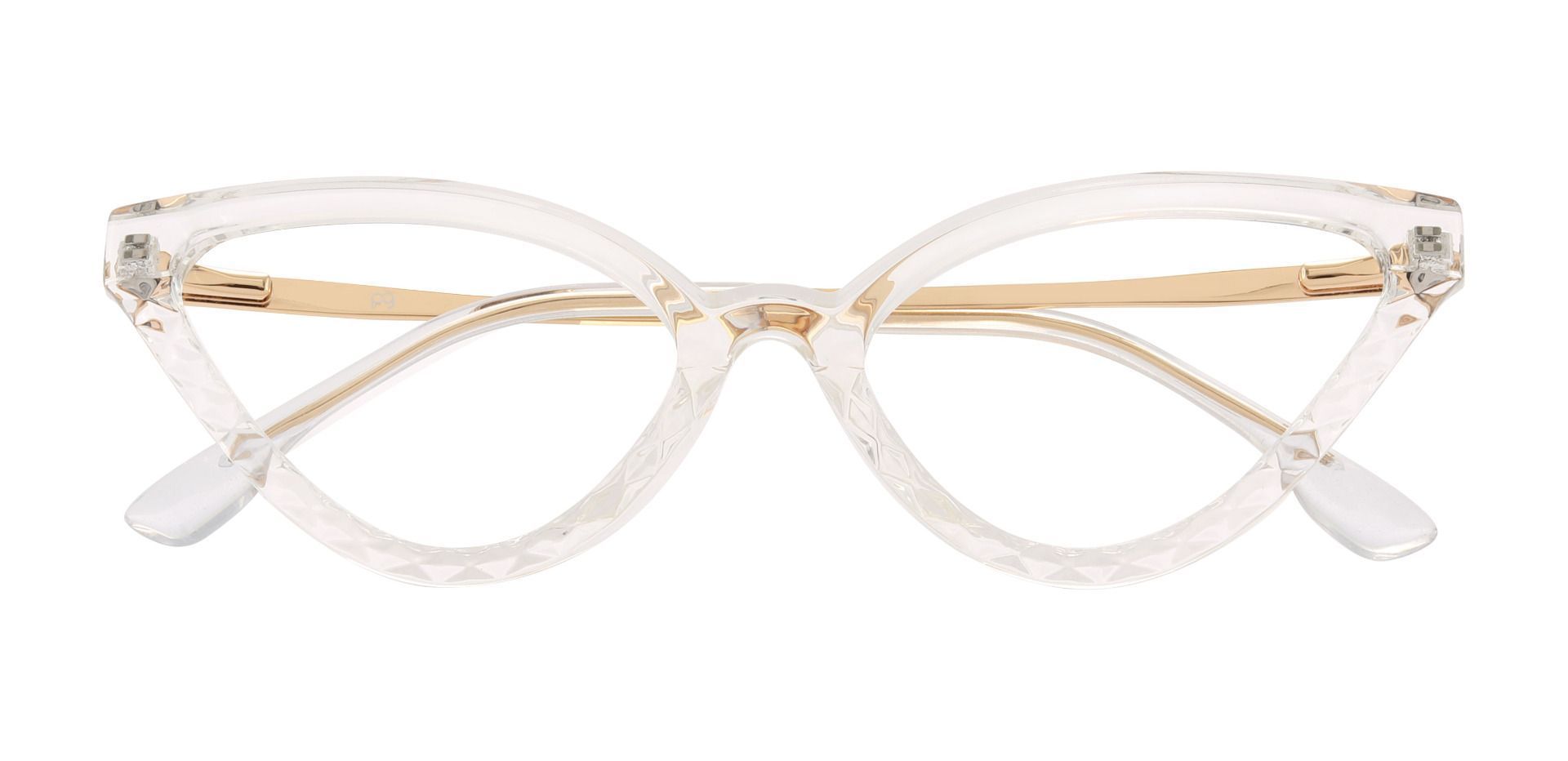Audrey Cat Eye Prescription Glasses - Clear
