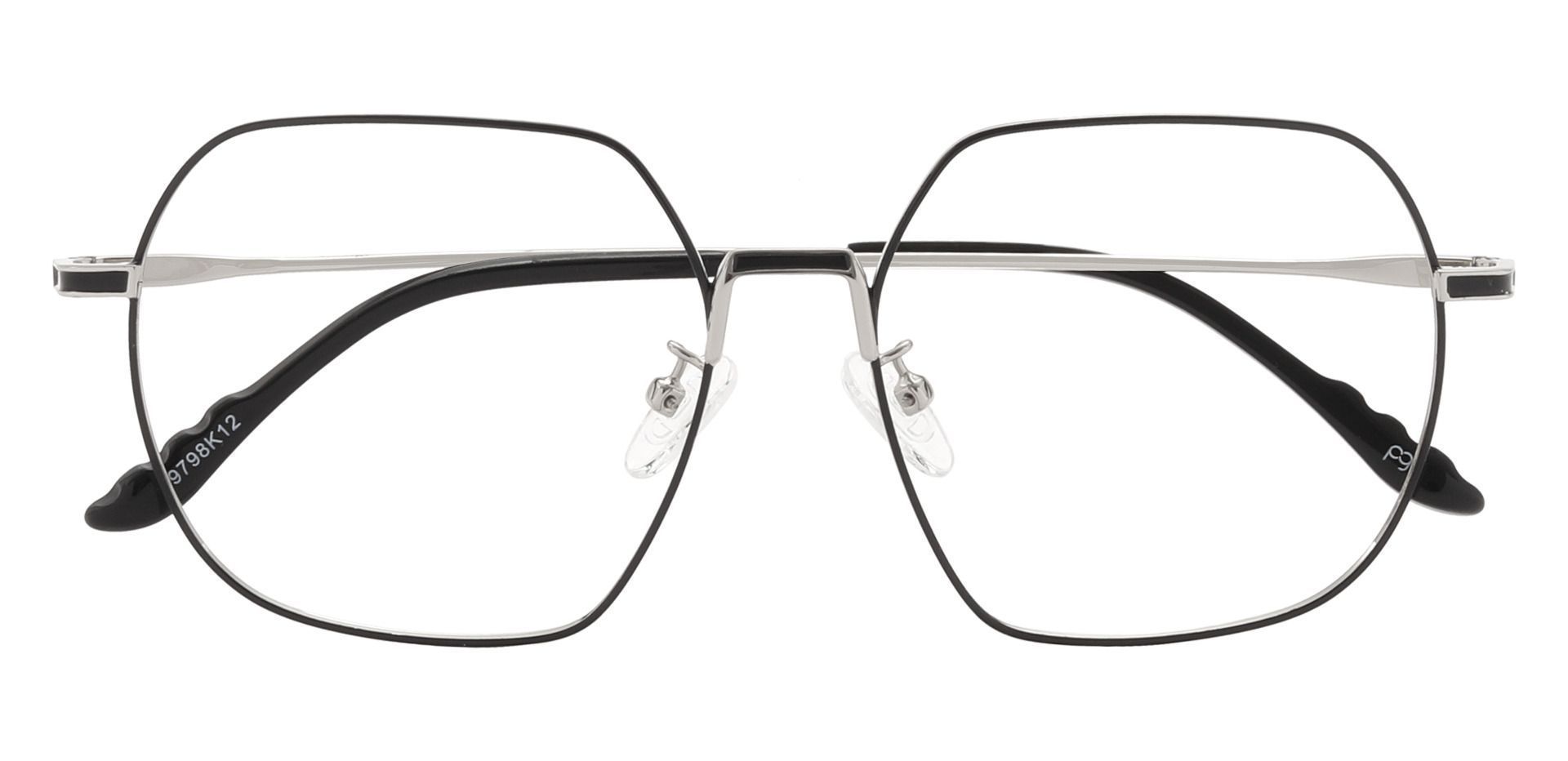 Maritza Geometric Prescription Glasses - Black