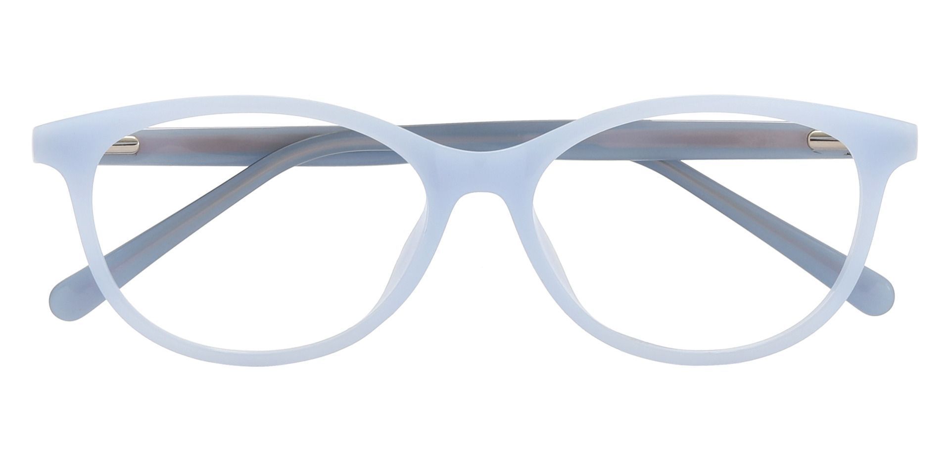 Adora Oval Prescription Glasses - Blue