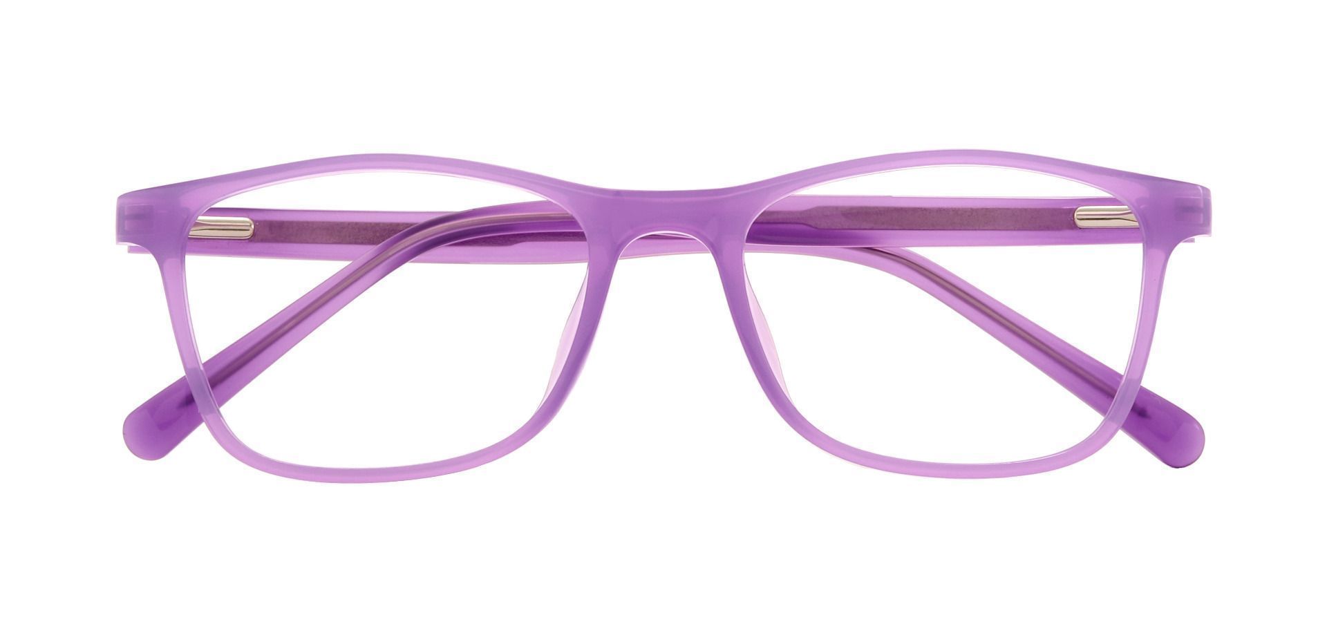 Anton Rectangle Prescription Glasses - Purple