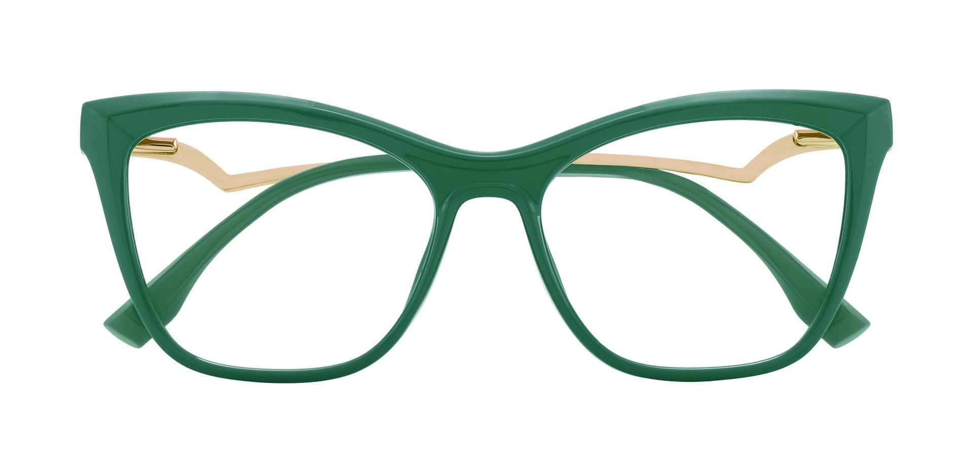 Miranda Cat Eye Prescription Glasses - Green