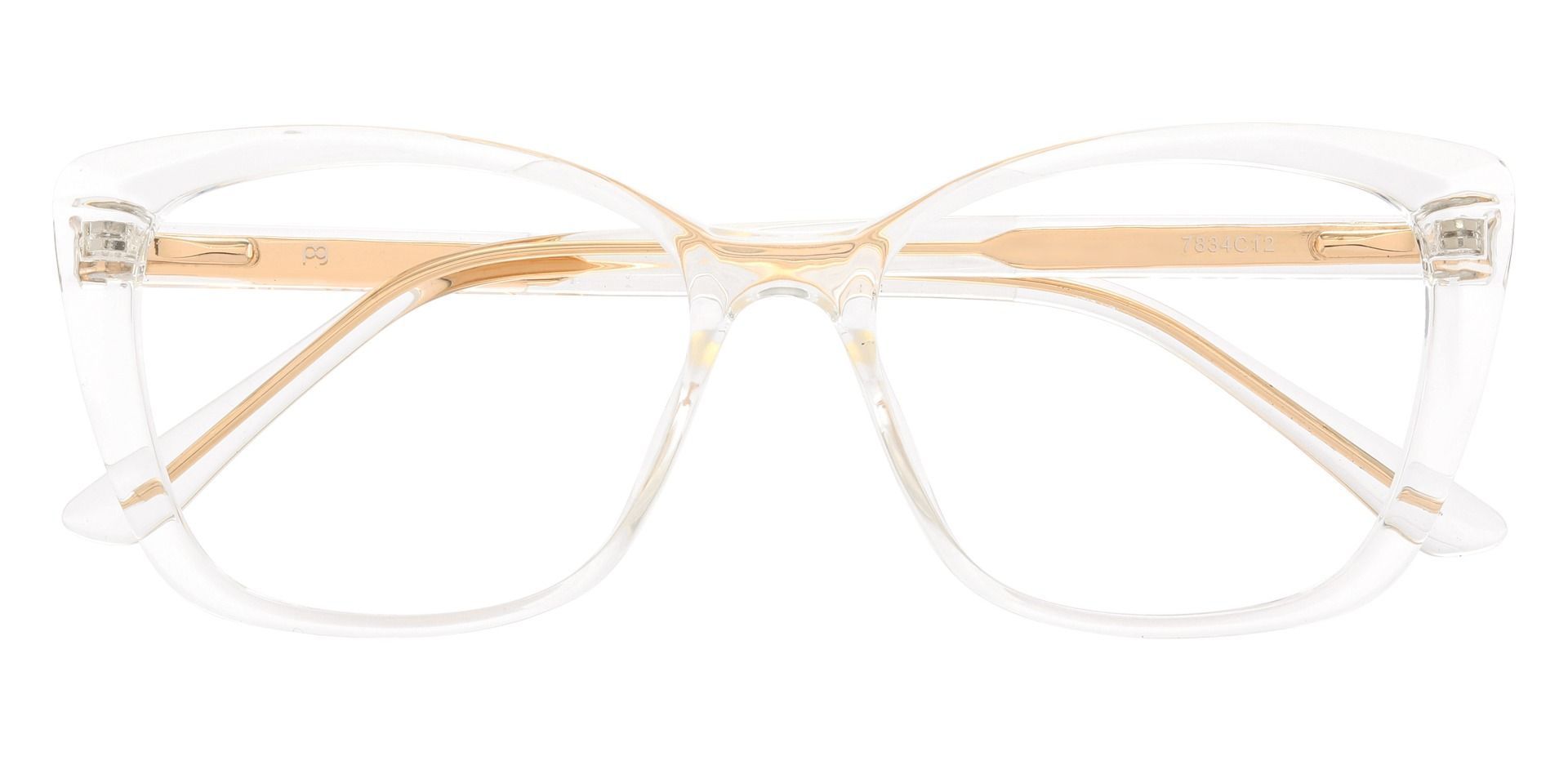 Vivien Cat Eye Prescription Glasses - Clear