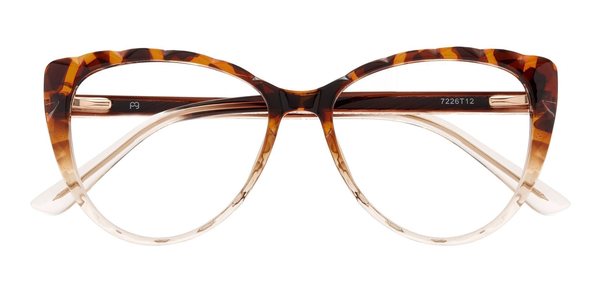 Fontaine Cat Eye Prescription Glasses - Tortoise