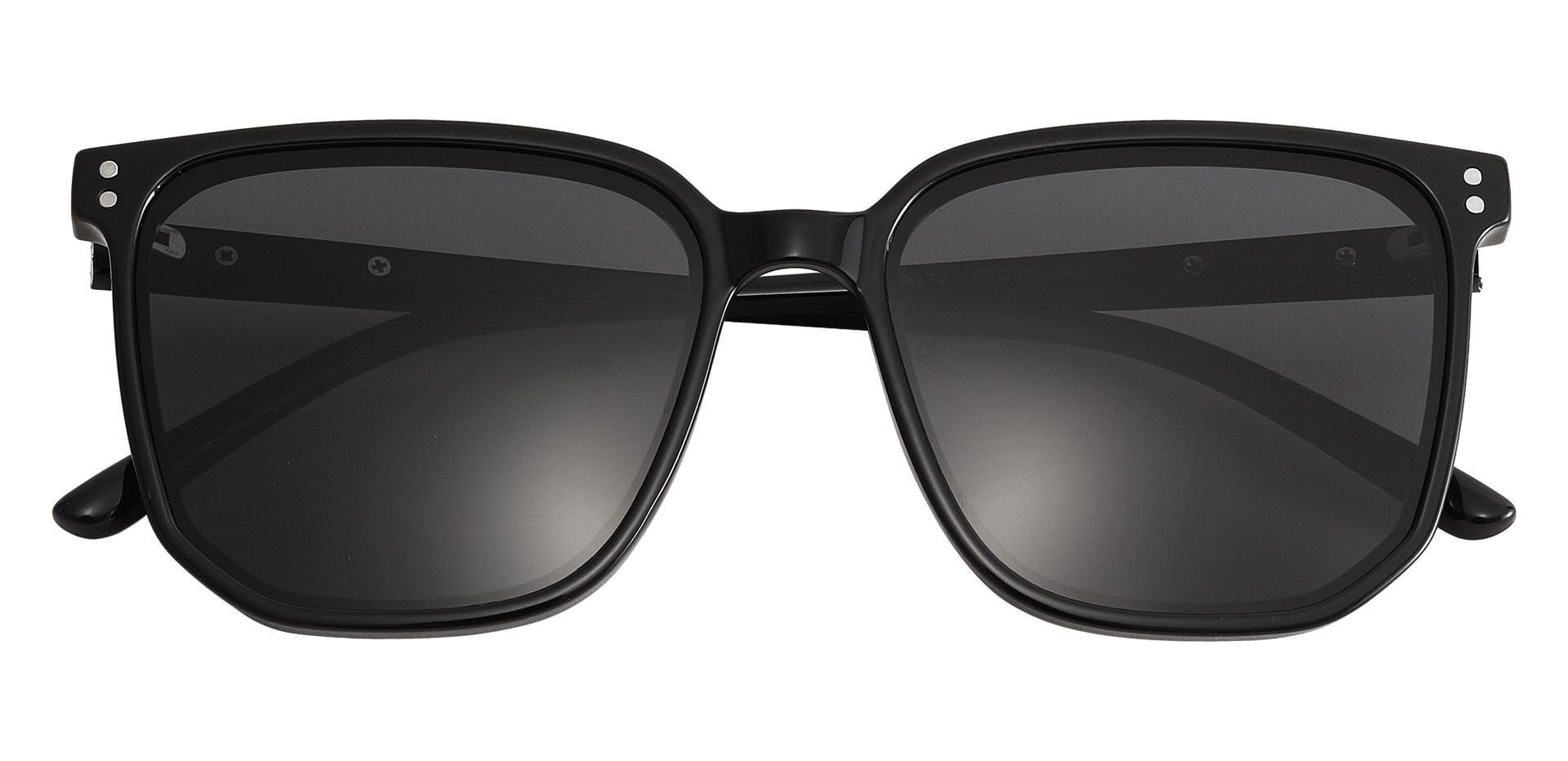 Richmond Square Black Non-Rx Sunglasses