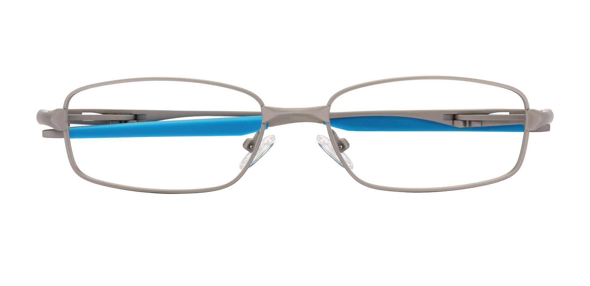 Sergio Rectangle Single Vision Glasses - Gray