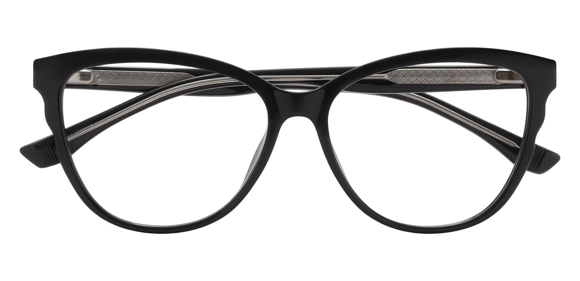 Chloe Cat Eye Prescription Glasses - Black