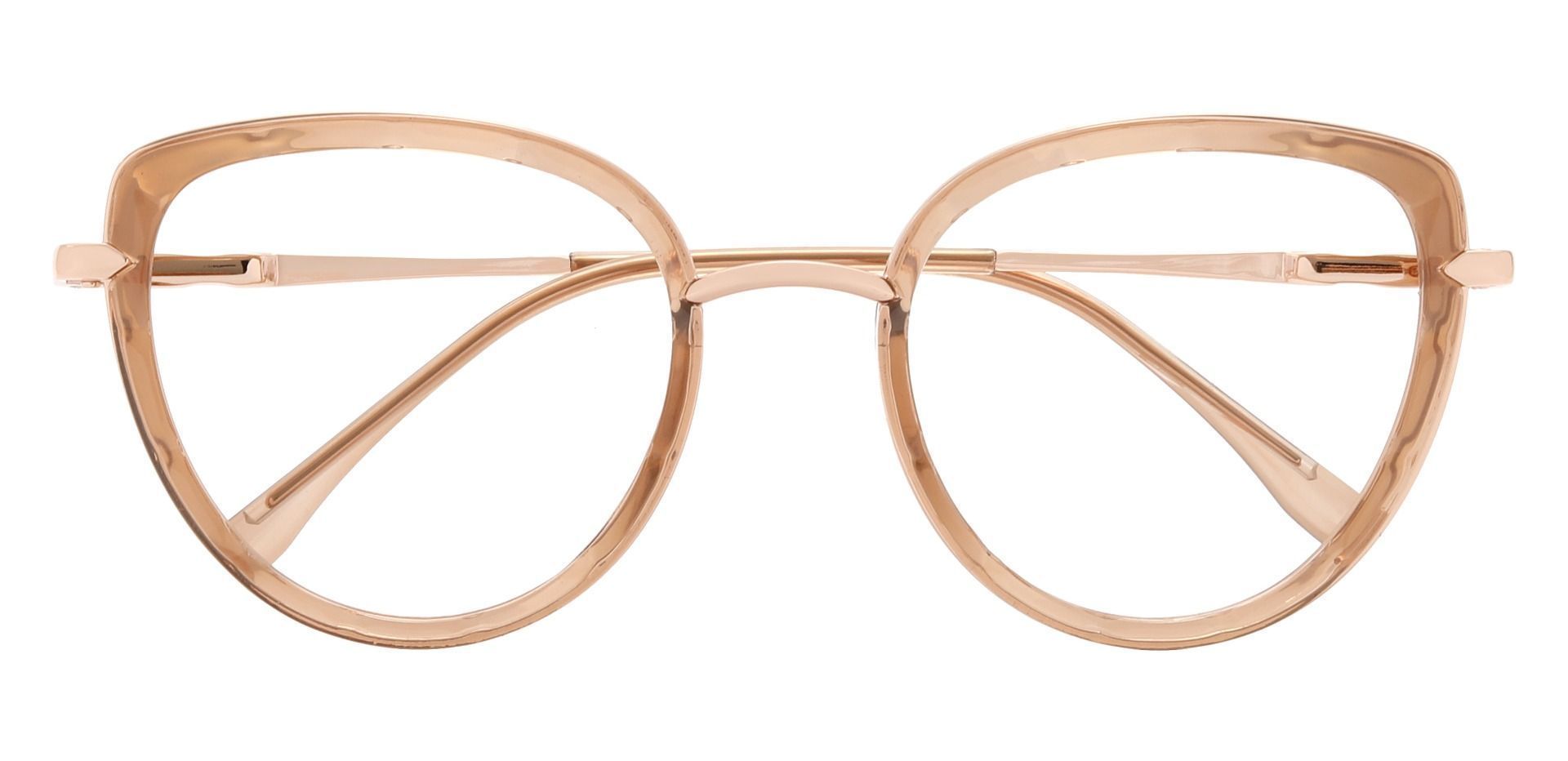 Madeline Cat Eye Prescription Glasses - Brown