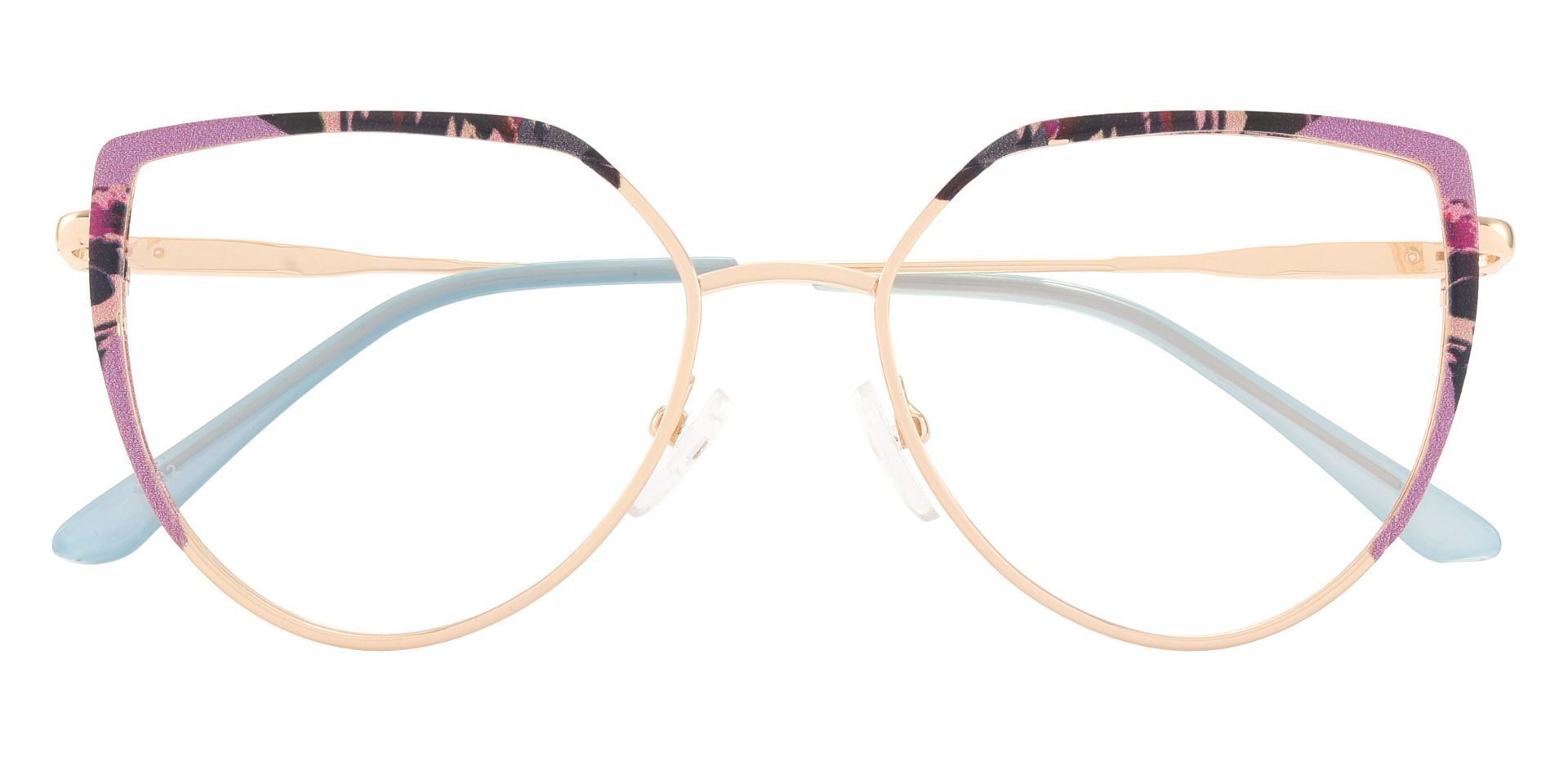 Nyla Cat Eye Prescription Glasses - Purple