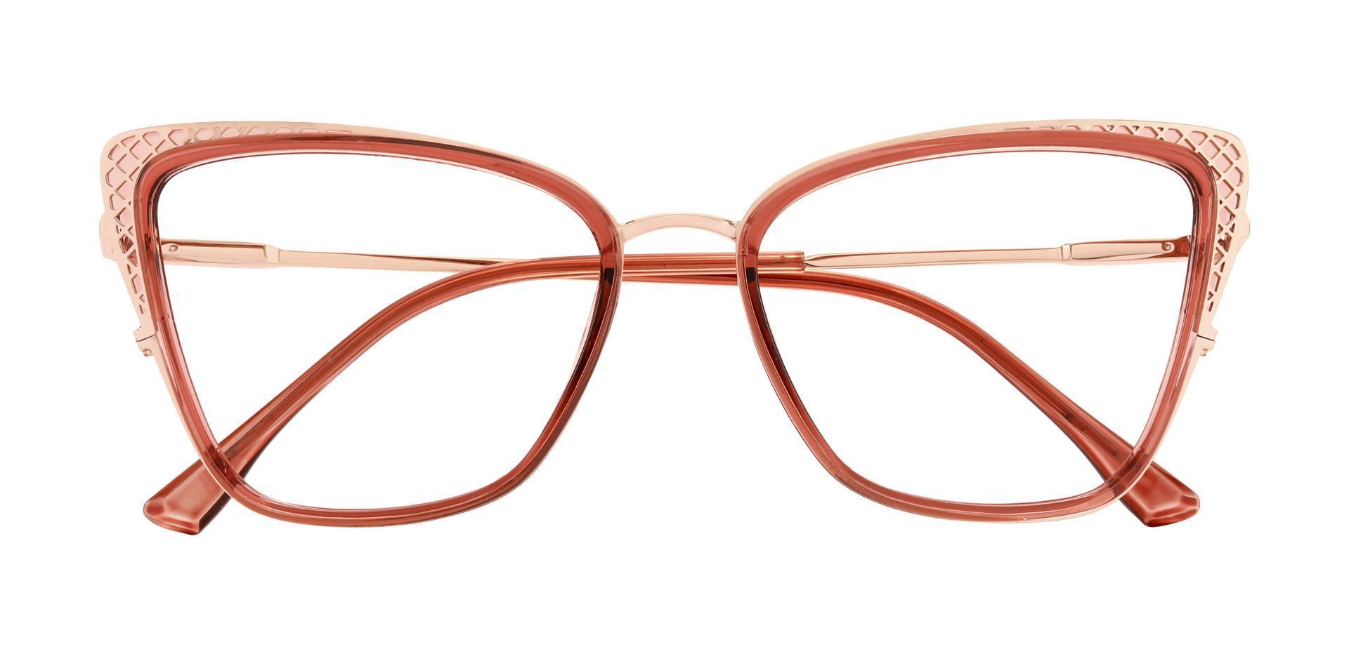 Daniella Cat Eye Prescription Glasses - Brown