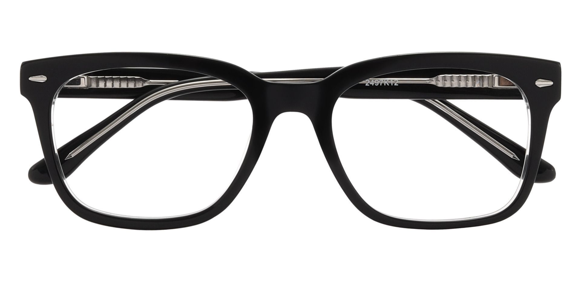 Sherman Rectangle Prescription Glasses - Black