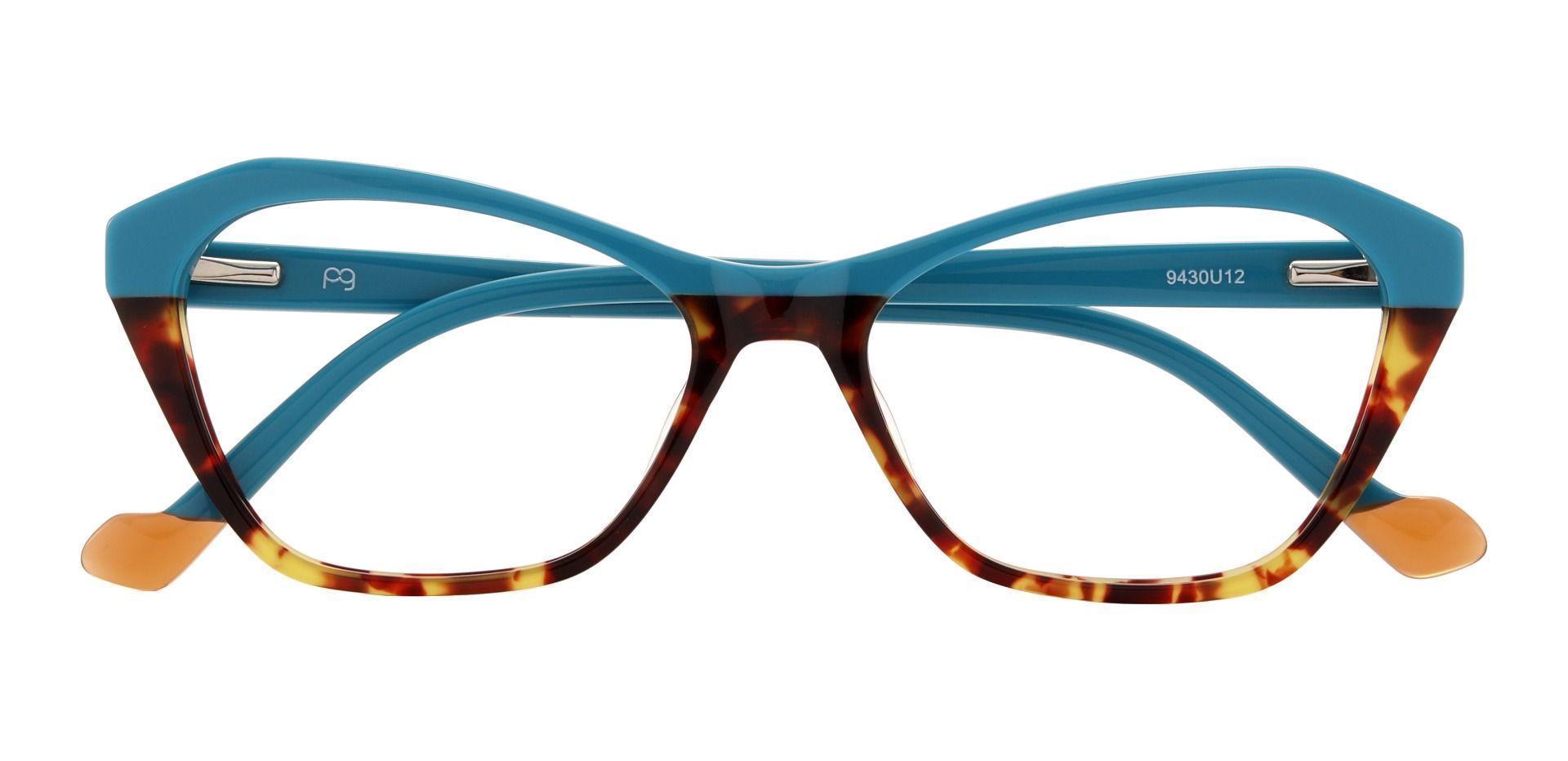 Bridget Cat Eye Prescription Glasses - Blue