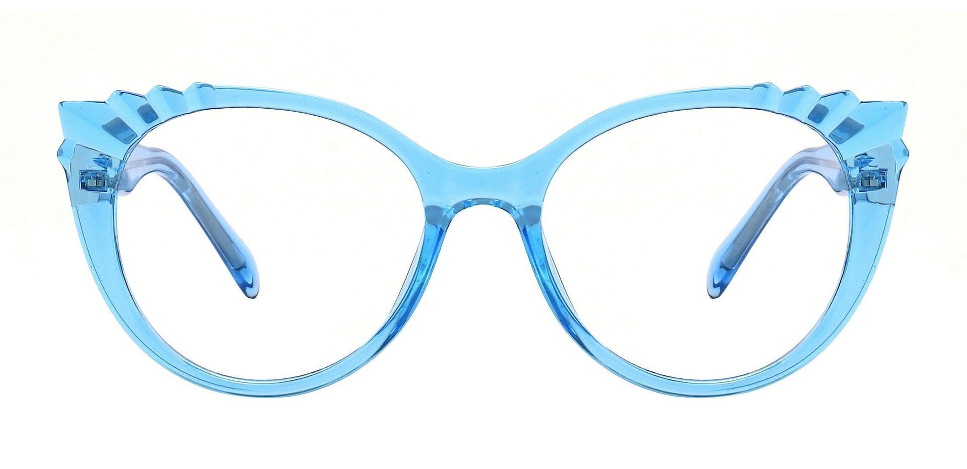 Hillcrest Cat Eye Prescription Glasses - Blue