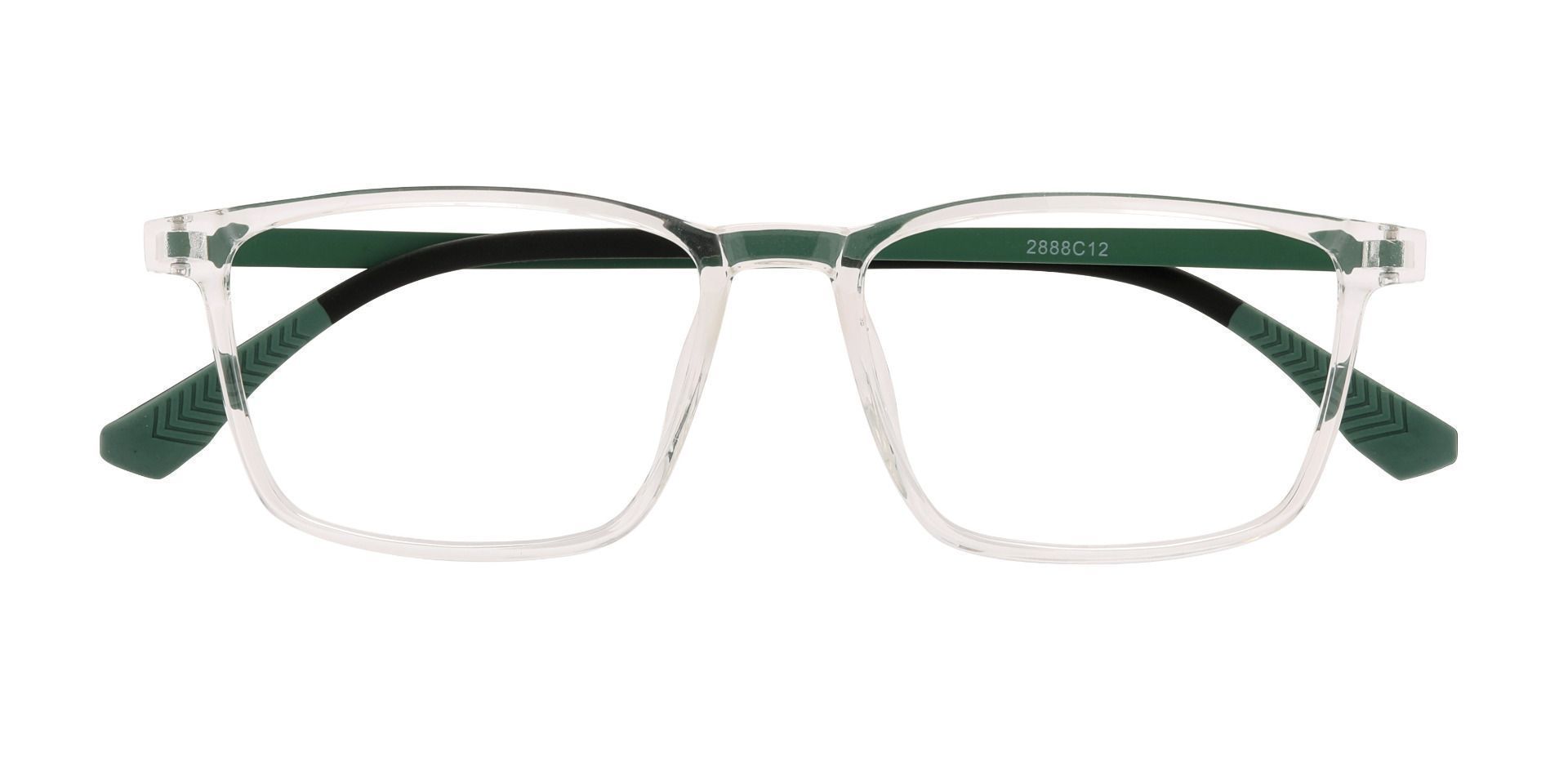 Althea Rectangle Prescription Glasses - Clear