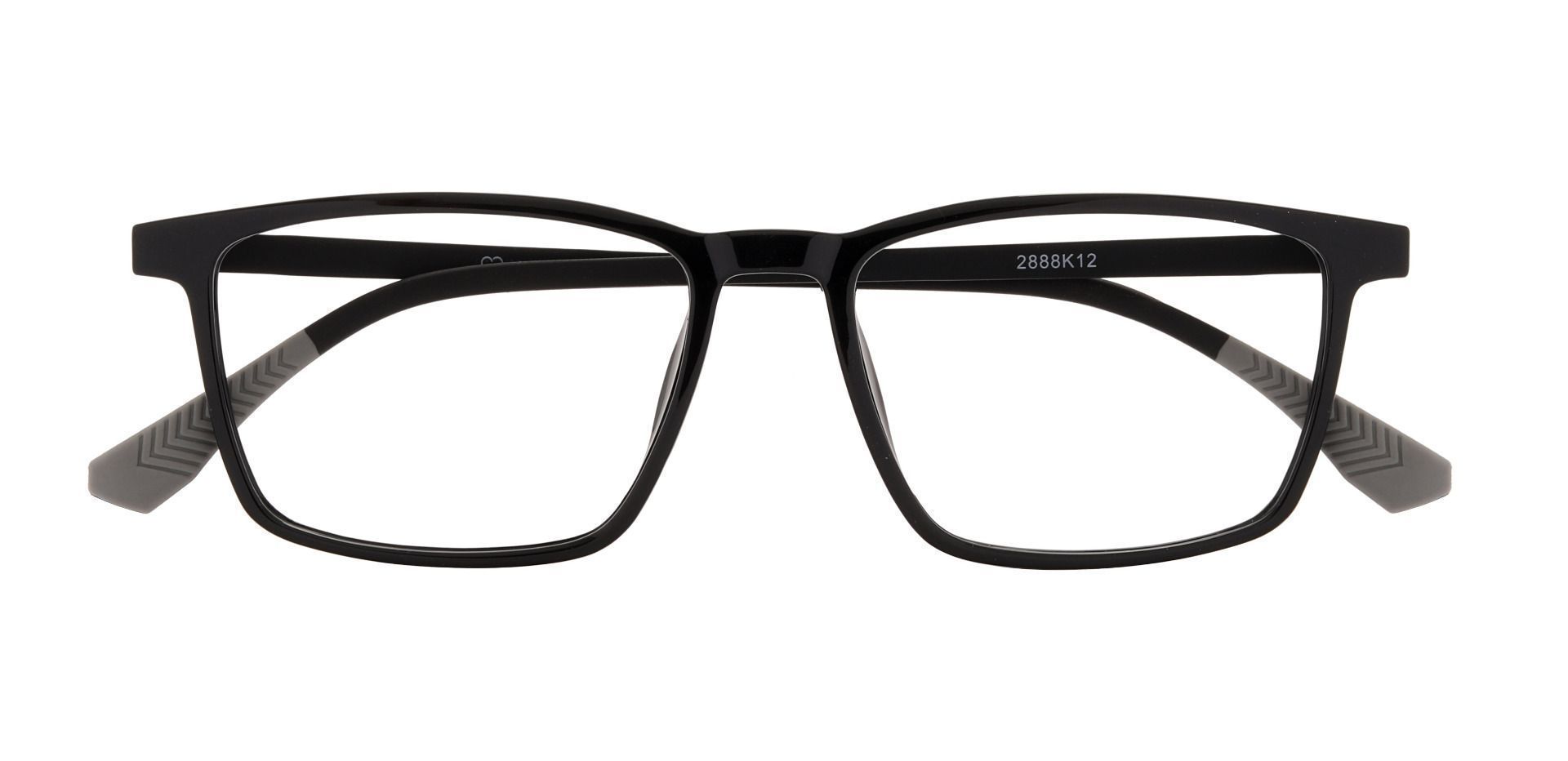 Althea Rectangle Prescription Glasses - Black