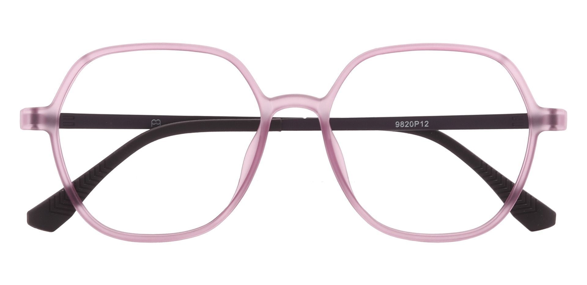 Cassandra Geometric Prescription Glasses - Purple