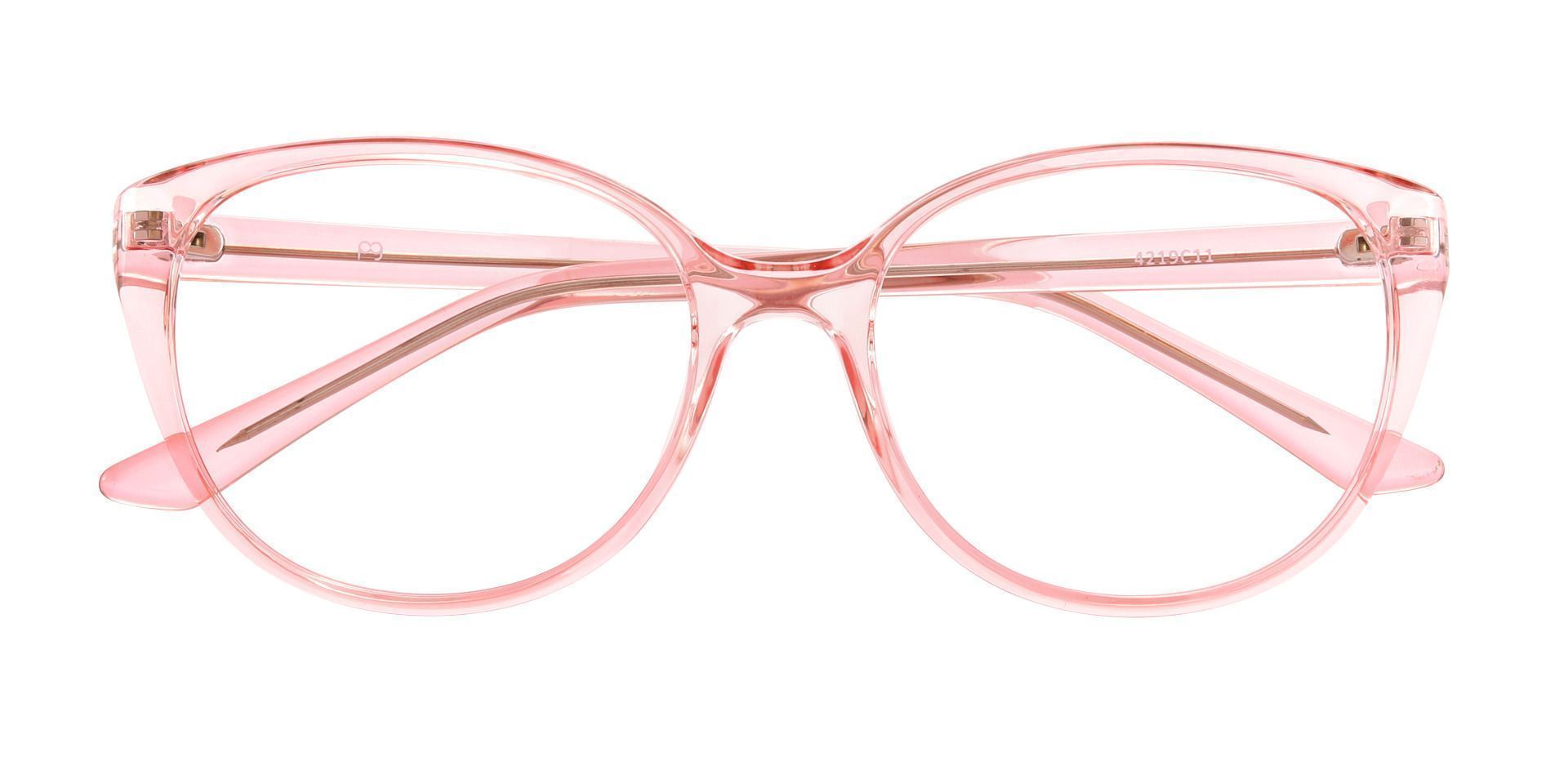 Polly Oval Prescription Glasses - Pink
