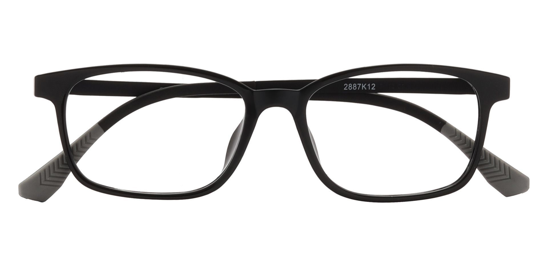Corinne Rectangle Prescription Glasses - Black