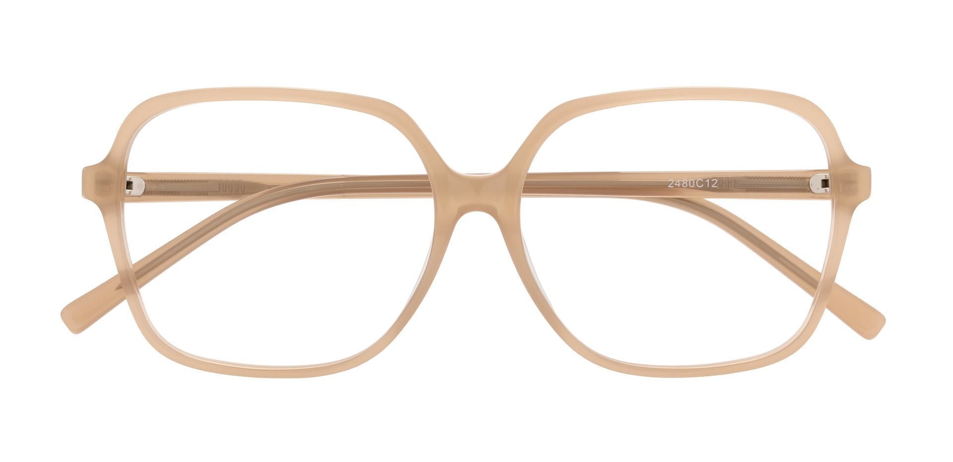 Dabney Square Prescription Glasses - Brown