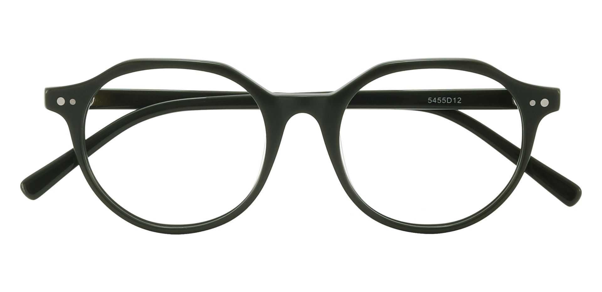 Nelson Round Prescription Glasses - Green | Women's Eyeglasses | Payne ...