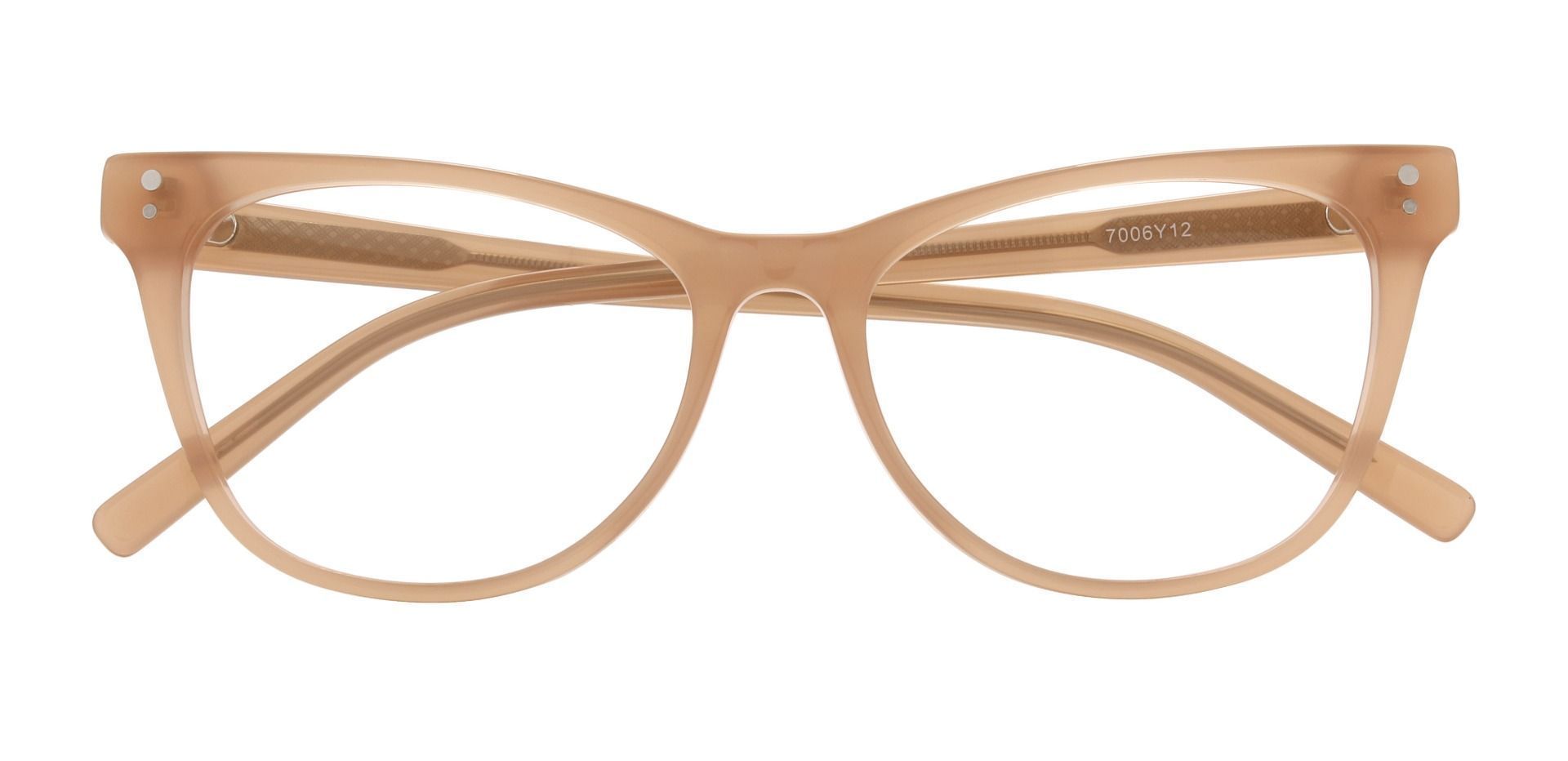 Trenta Cat Eye Prescription Glasses - Brown