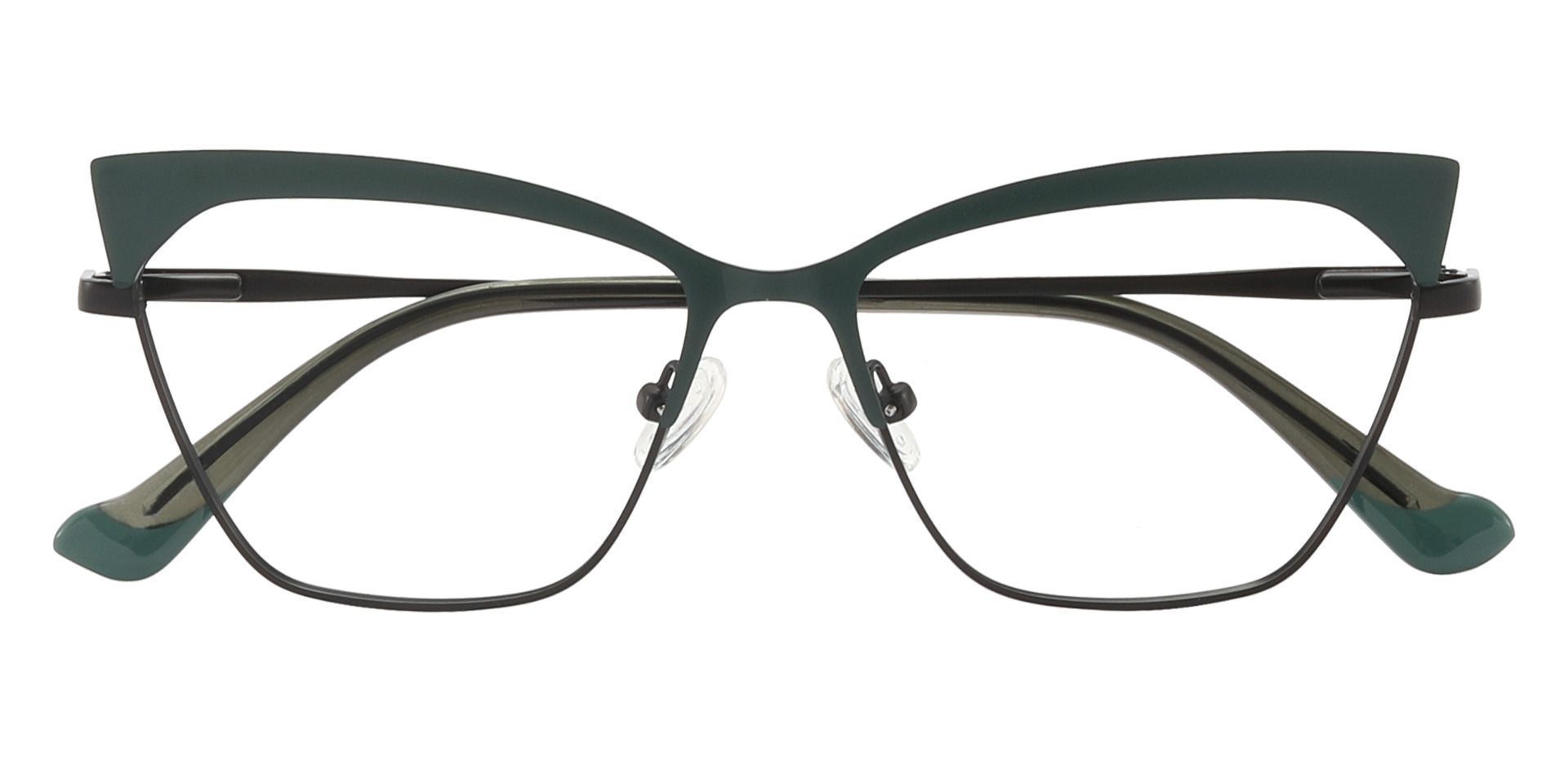 Rudy Cat Eye Prescription Glasses - Green
