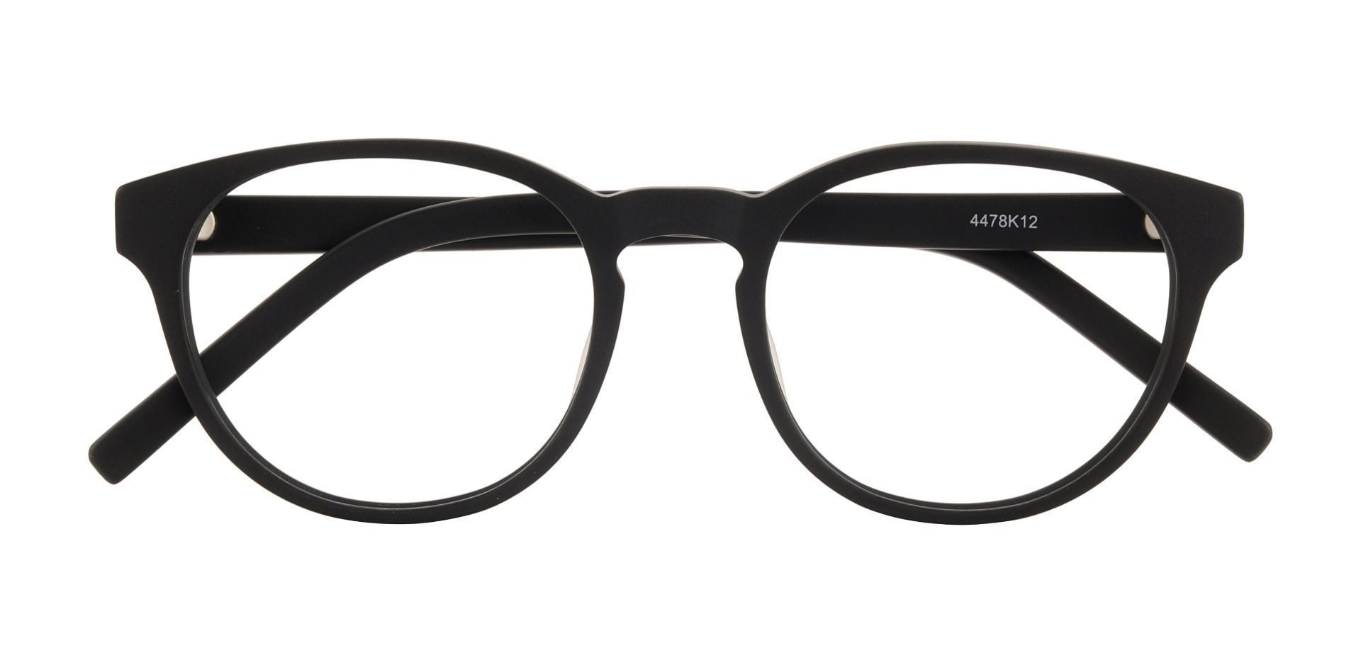 Wayland Oval Prescription Glasses - Black