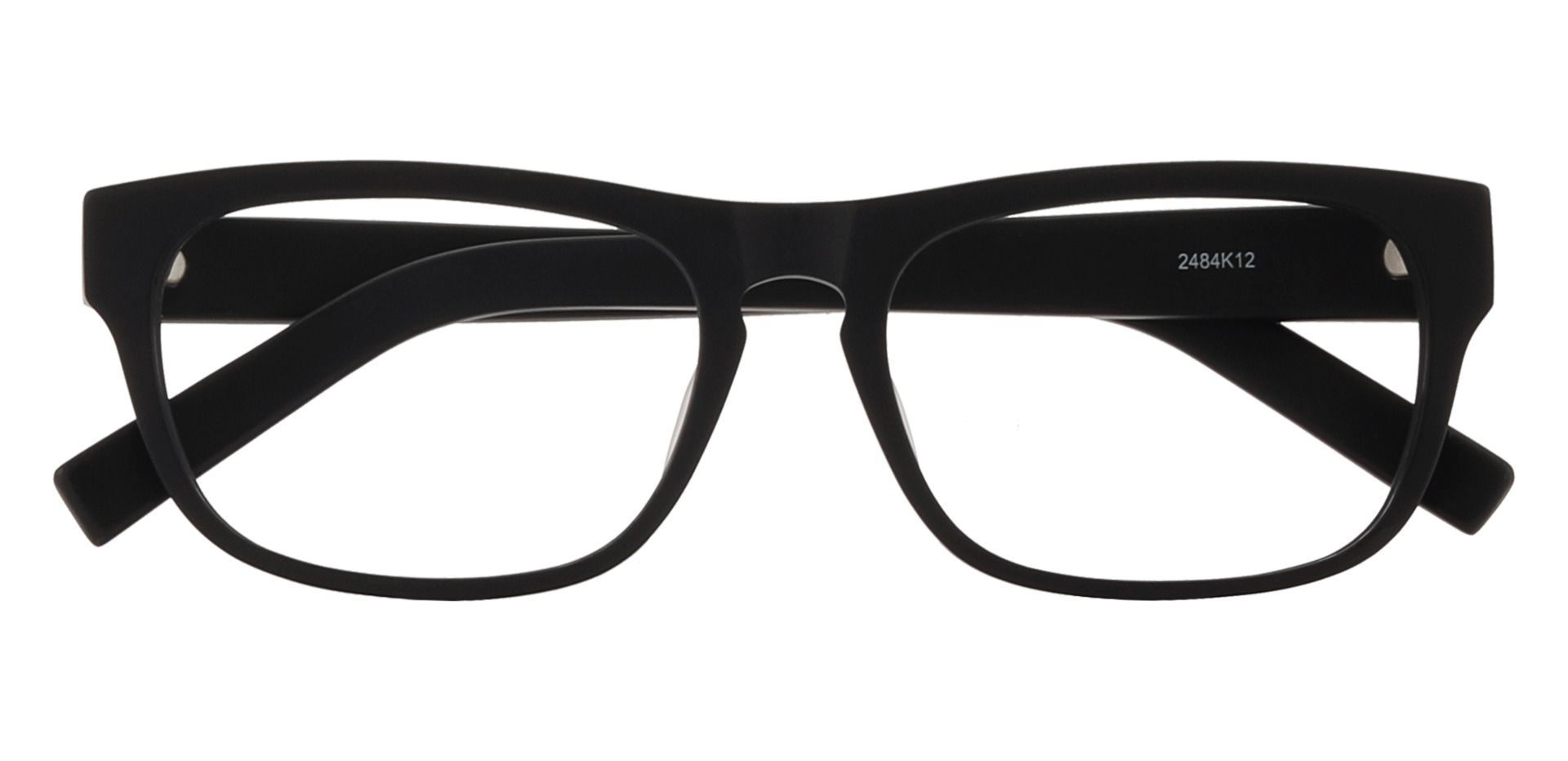 Brock Rectangle Prescription Glasses - Black