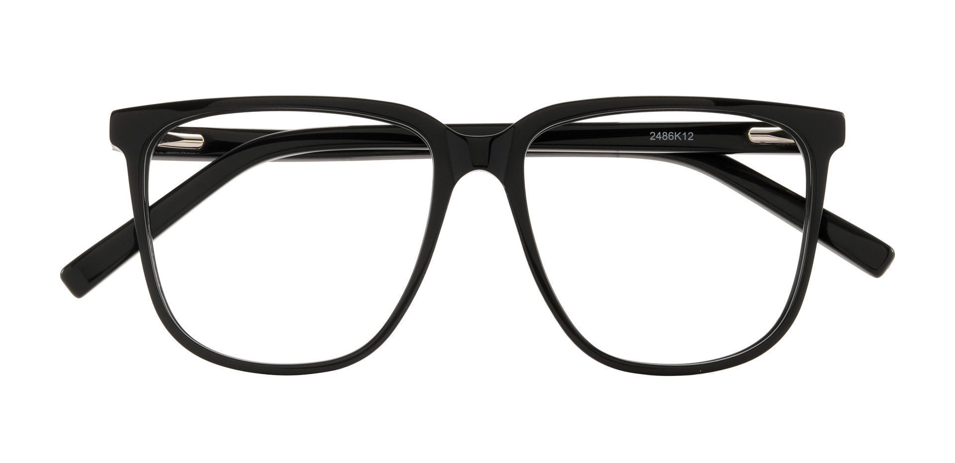 Basil Square Prescription Glasses - Black
