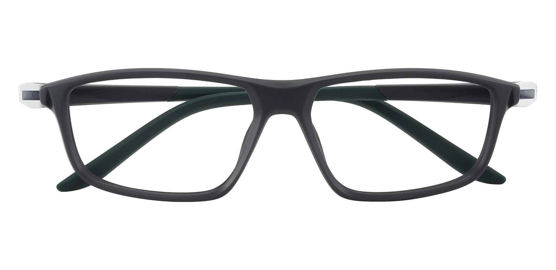 Mark Rectangle Prescription Glasses - Gray