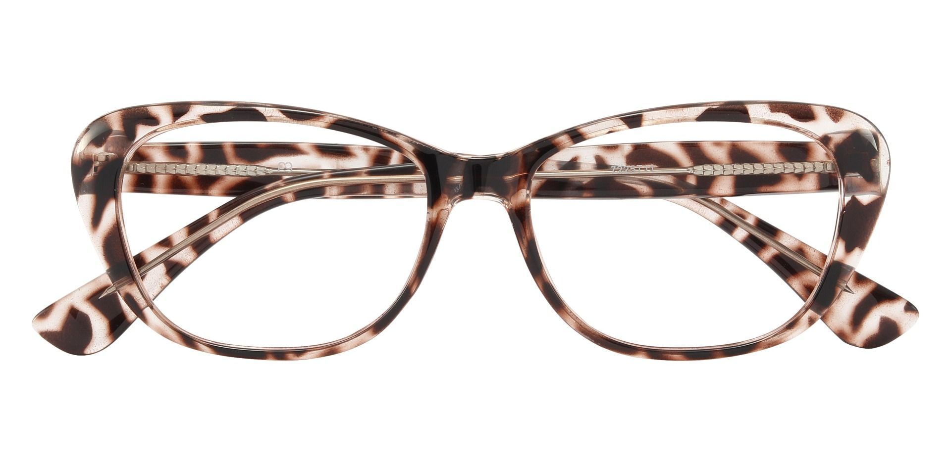 Electra Cat Eye Prescription Glasses - Leopard