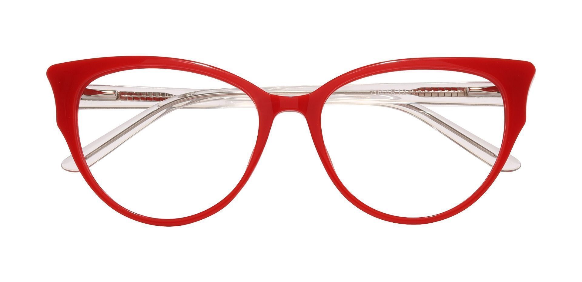 Paige Cat Eye Prescription Glasses - Red