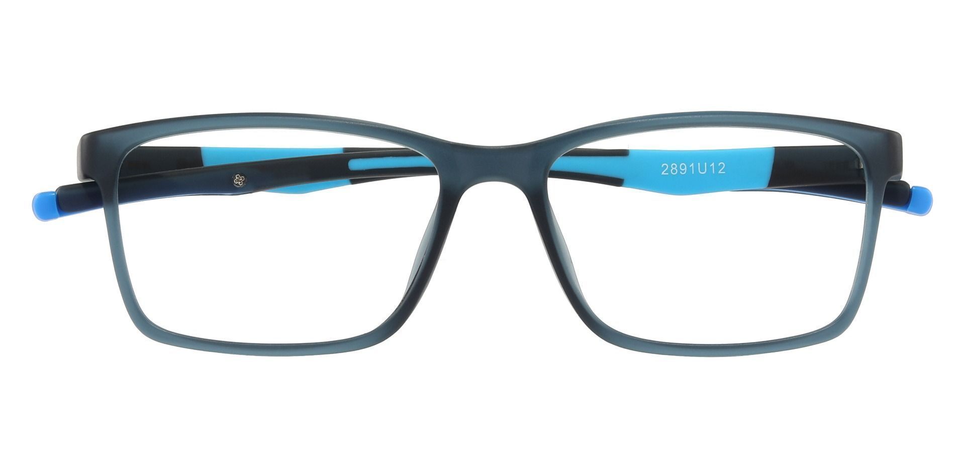 Lowell Rectangle Prescription Glasses - Blue