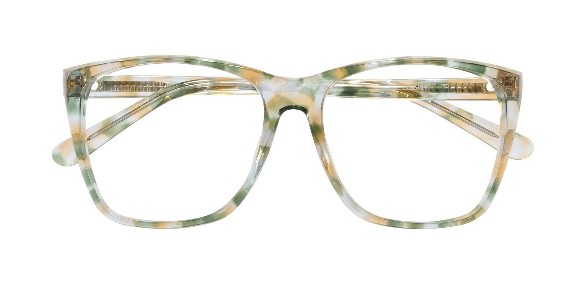 Loni Square Prescription Glasses - Green