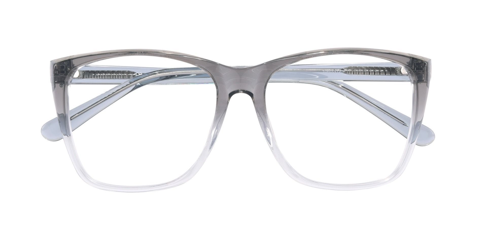 Loni Square Prescription Glasses - Gray